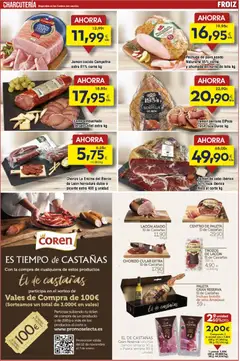 Vista previa Froiz folleto válido desde el 12.11.2025 | Página: 6 | Productos: Jamón serrano, Jamón, Jamón cocido, Horno