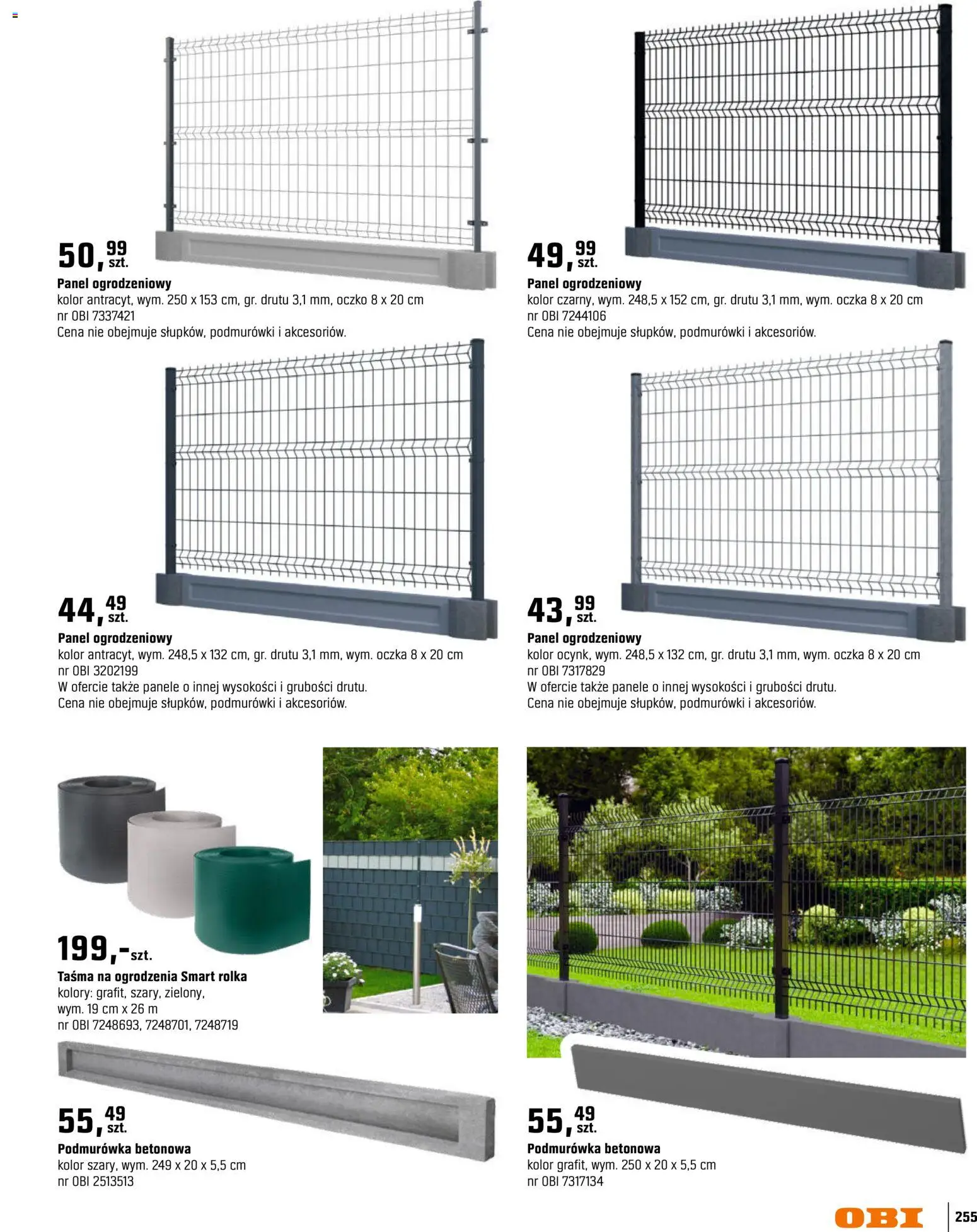 OBI gazetka - Ogród od 11.03.2026 | Strona: 255