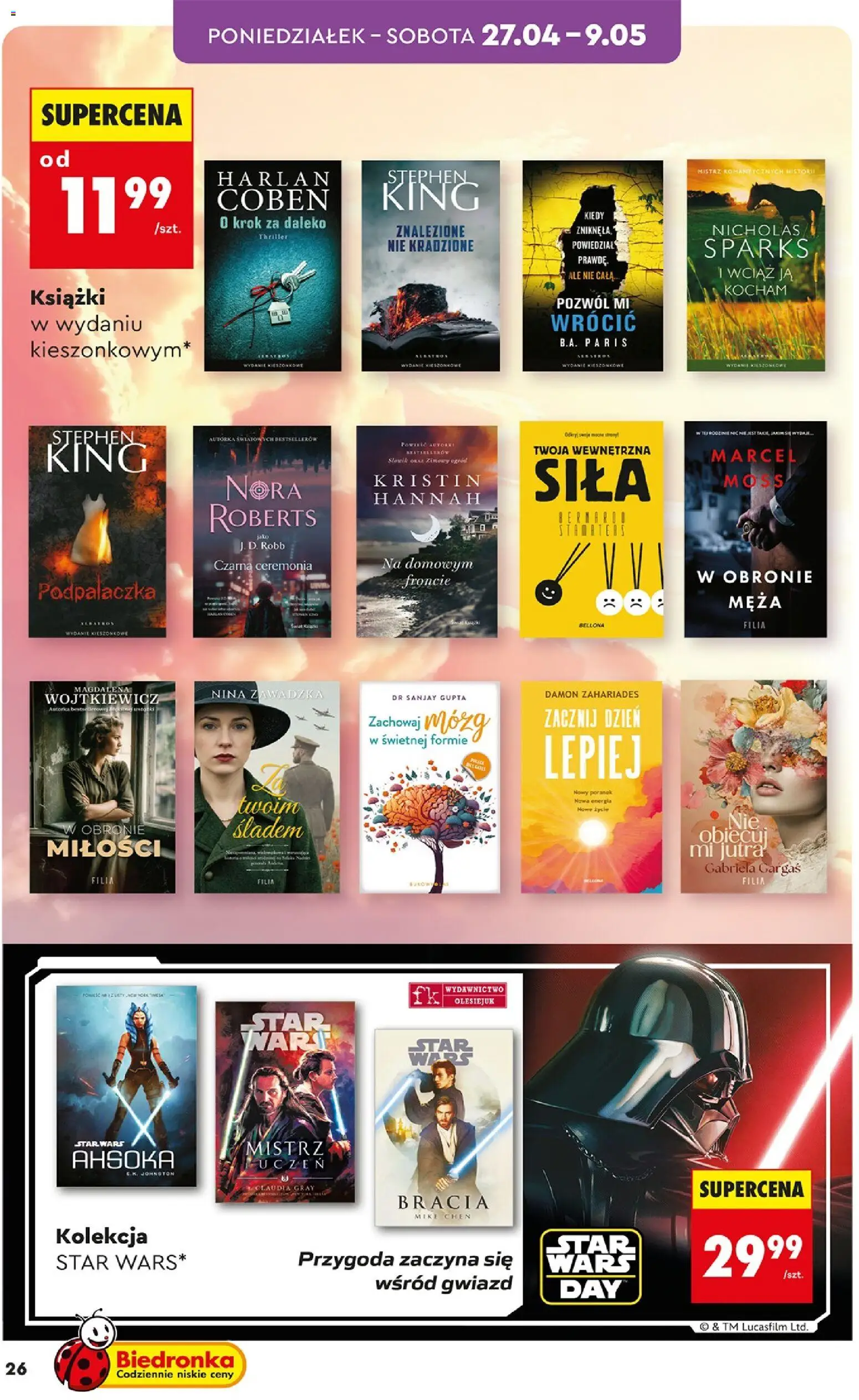 Biedronka Polsko leták - Hity i inspiracje od 25.04.2026 | Strana: 26