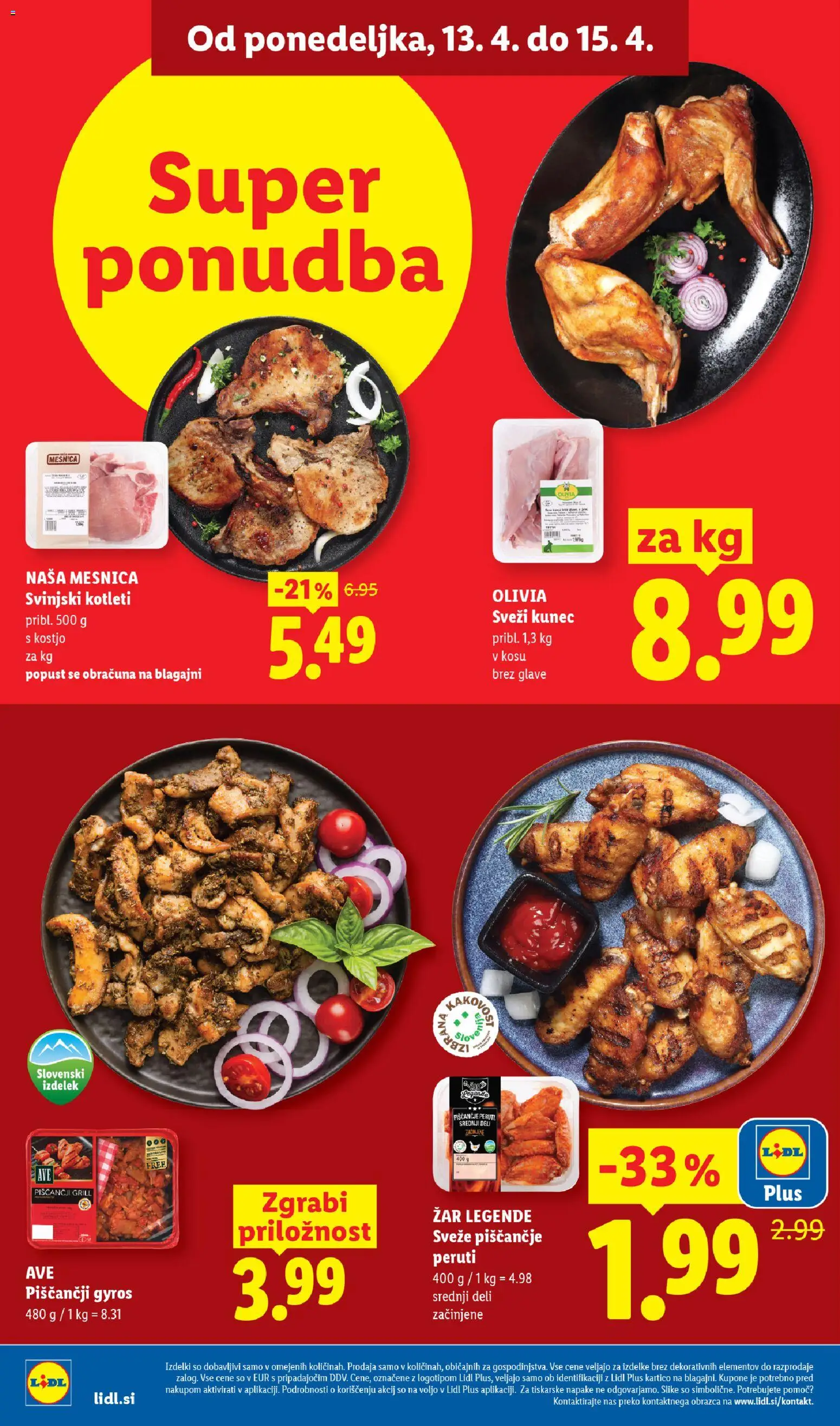 Novi Lidl katalog ponudbe – veljaven od 09.04.2026 | Stran: 46 | Izdelki: Zar, Grill