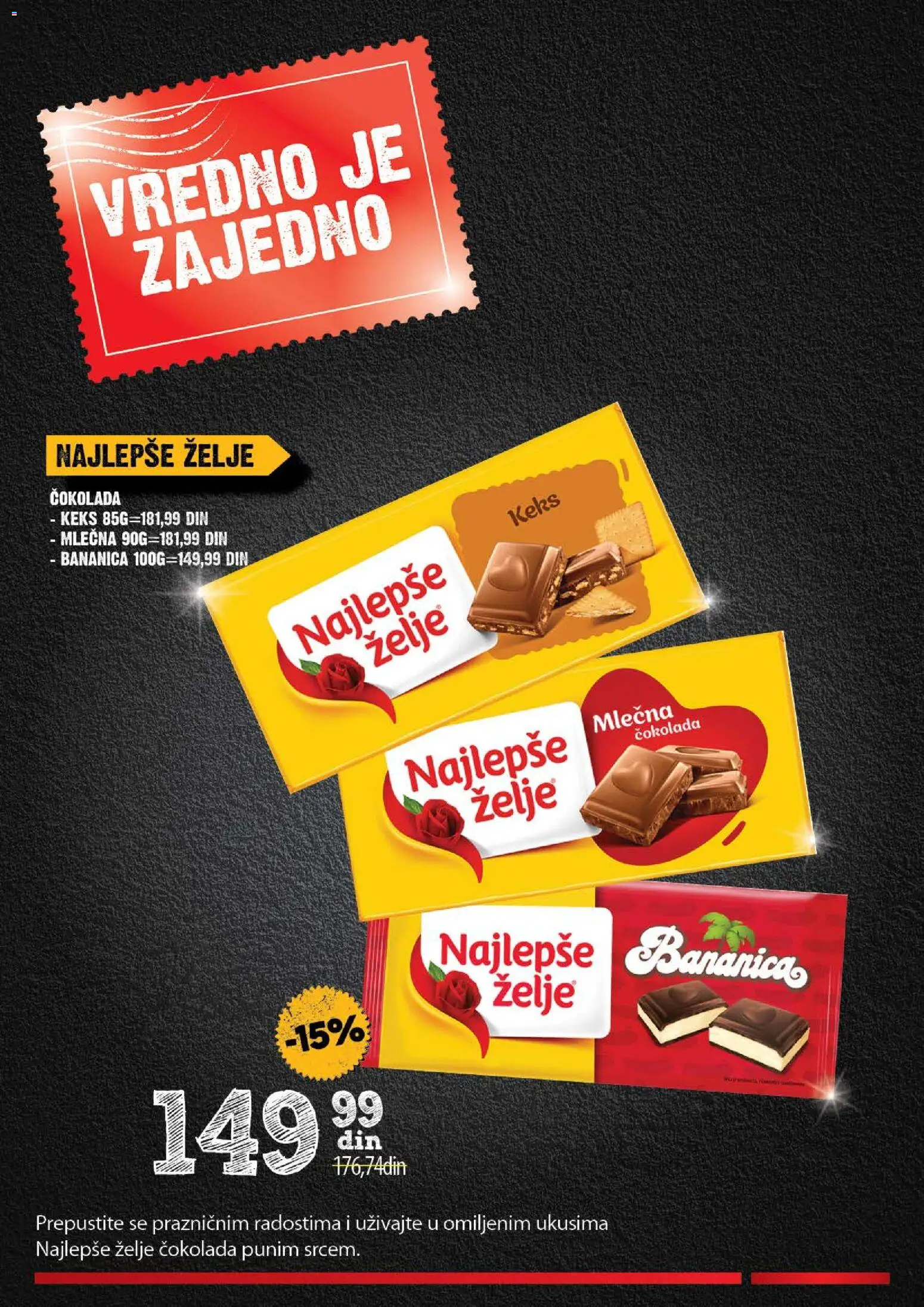 Roda katalog - važi od 11.12.2025 | Strana: 18 | Proizvode: Keks, Čokolada, Mlečna čokolada