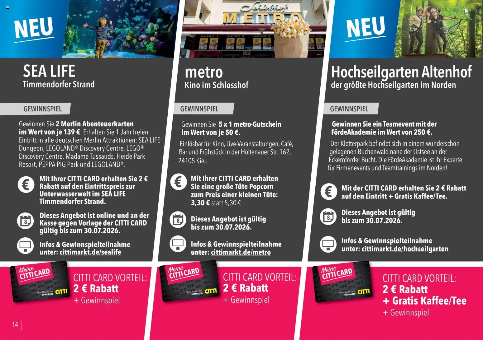 CITTI Markt Vorteilsheft – gültig ab 20.04.2026 | Seite: 14