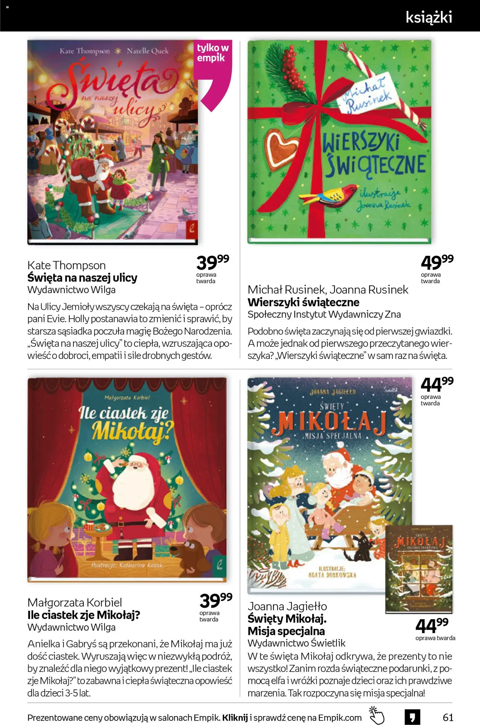 Empik Black Friday od 29.10.2025 | Strona: 61 | Produkty: Książki