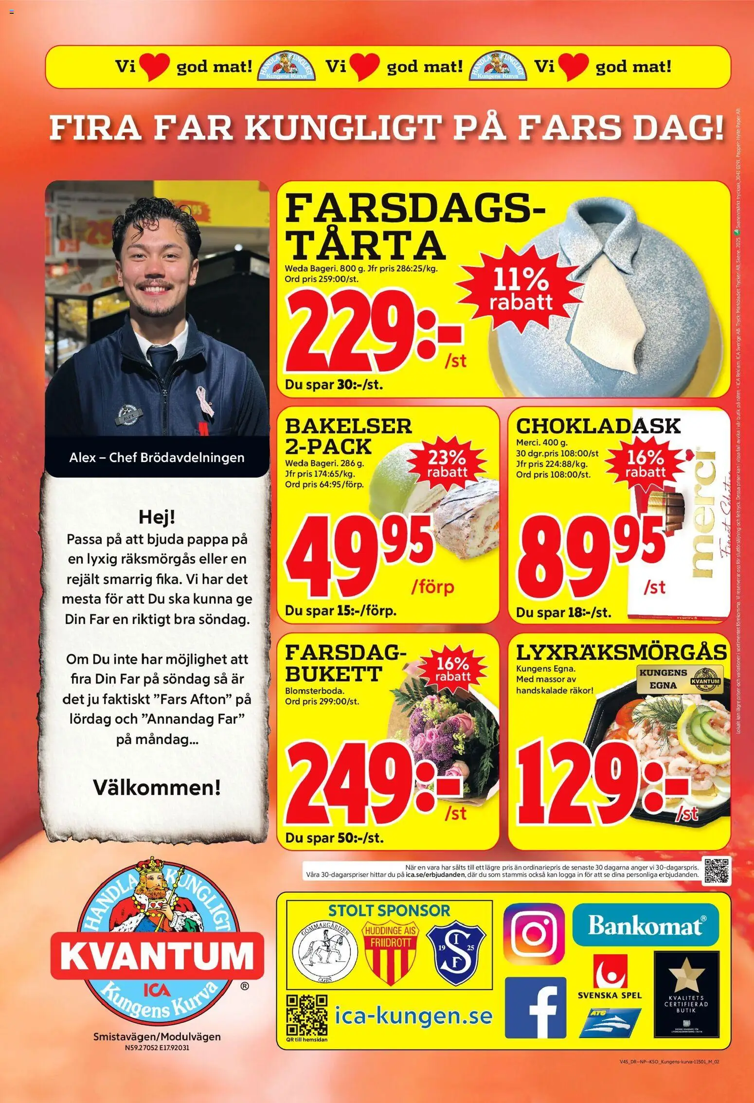 ICA Kvantum reklamblad aktuell från 03.11.2025 | Sida: 10 | Produkter: Räkor, Spel