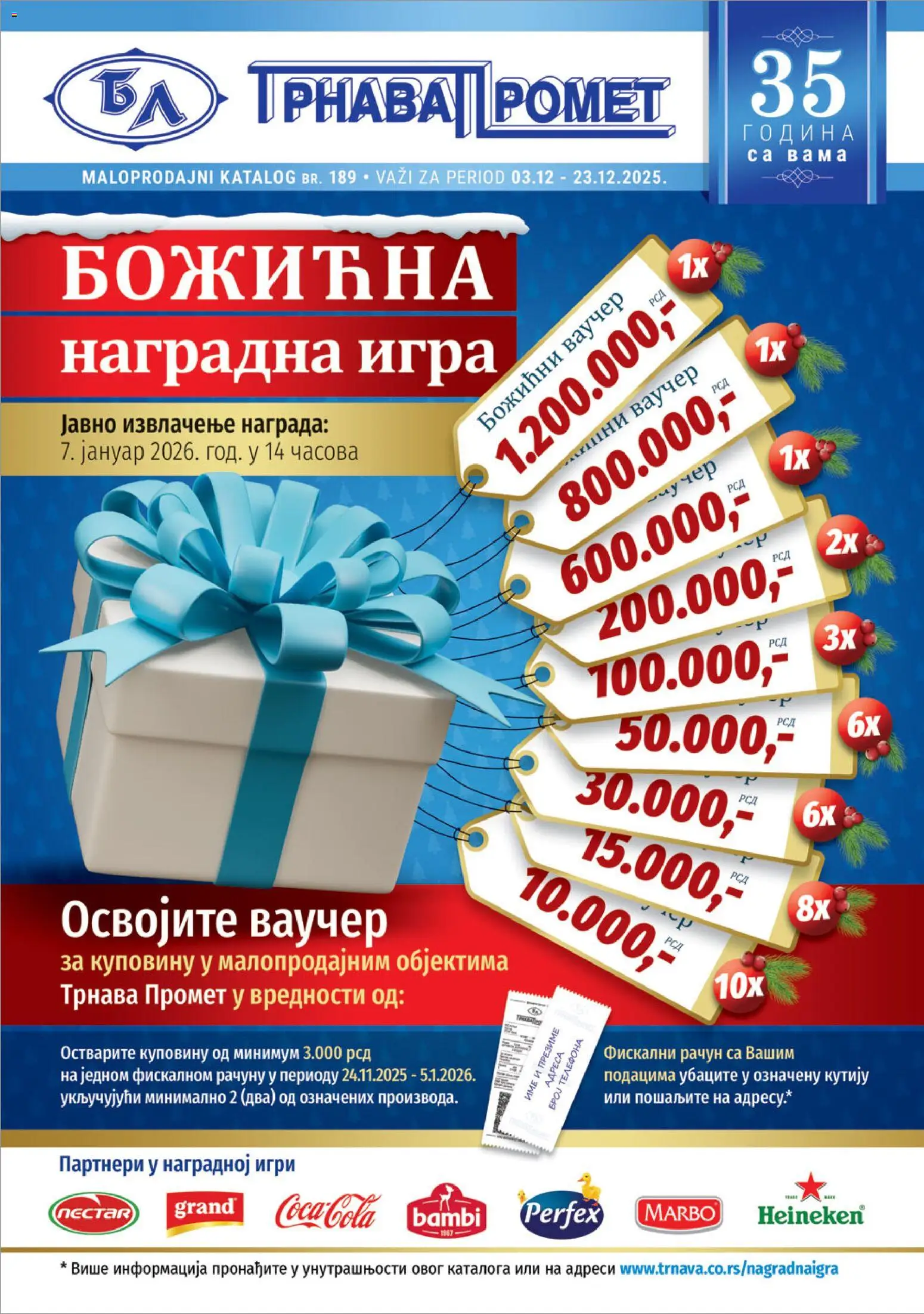 Trnava Promet katalog - važi od 03.12.2025 | Strana: 1