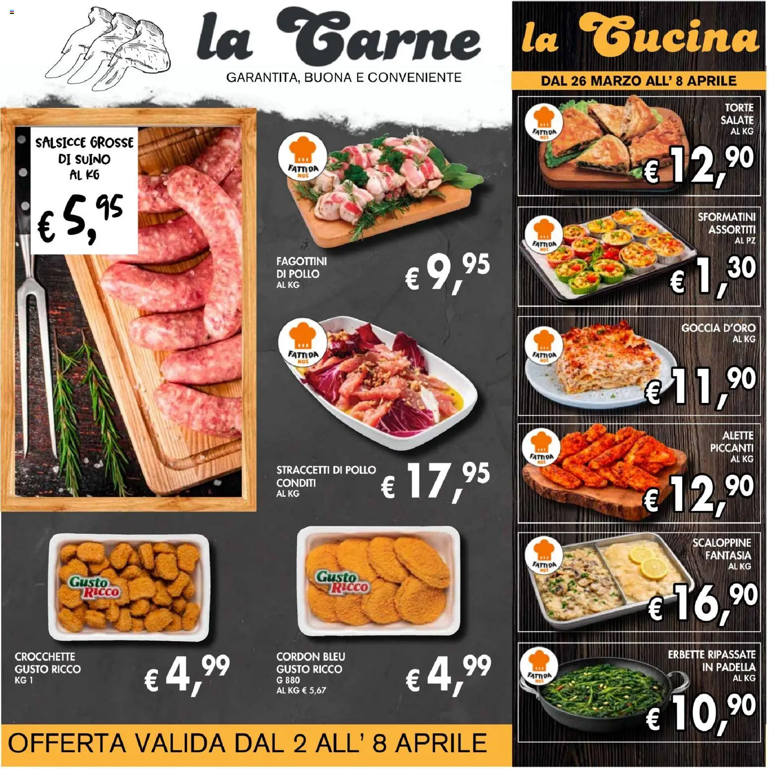 Volantino Coal del 26.03.2026 | Pagina: 5 | Prodotti: Pollo, Suino, Crocchette, Padella