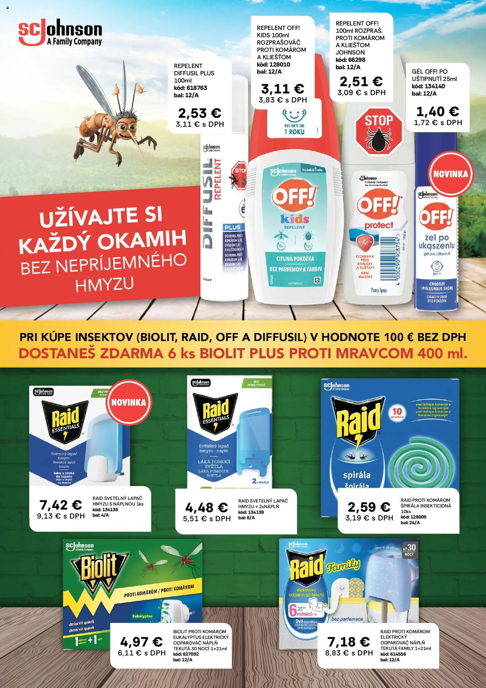 Nové Labaš akcie – leták je platný od 24.04.2026 | Strana: 29 | Produkty: Raid, Svetlá