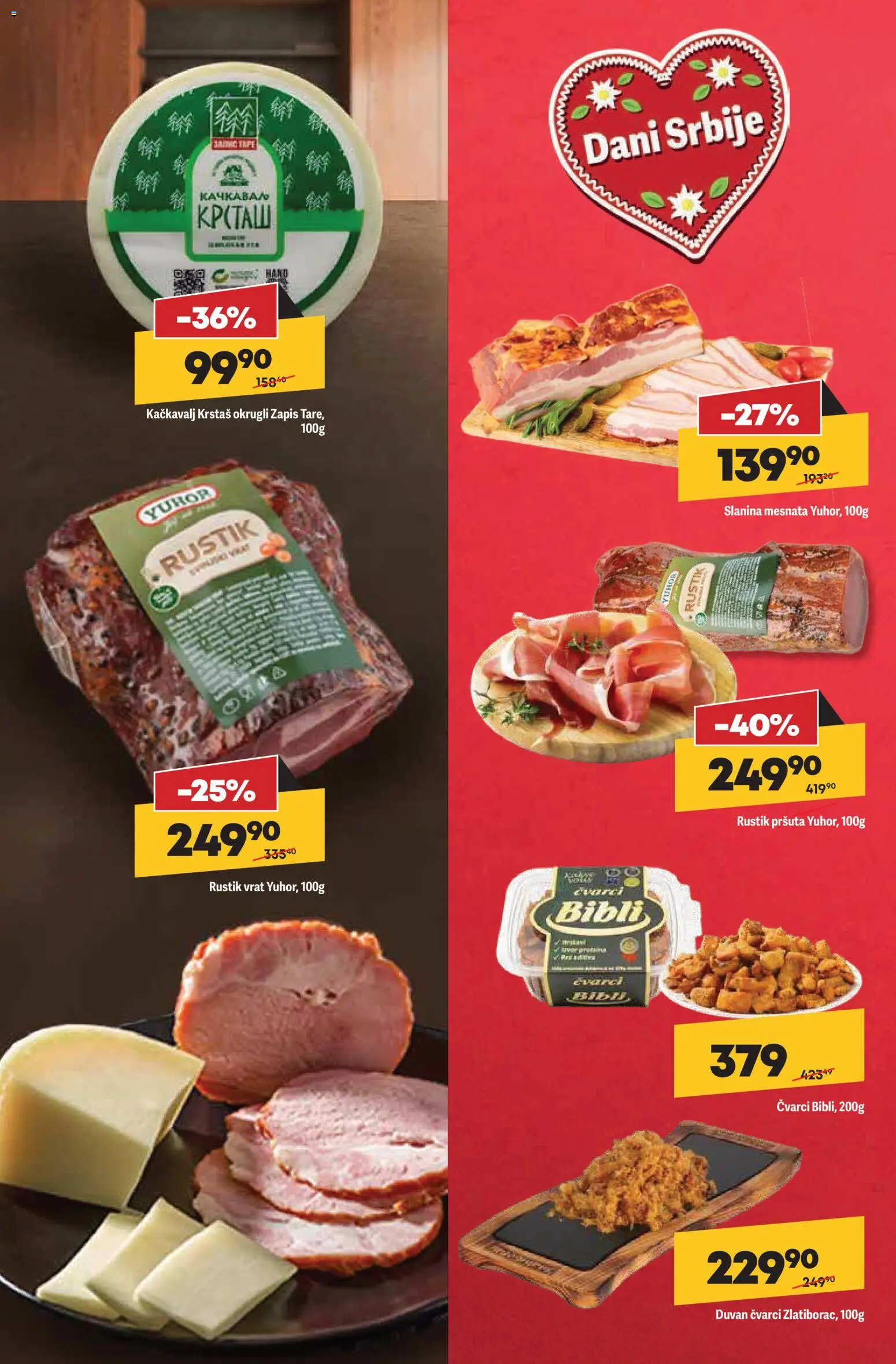 Maxi katalog - važi od 30.10.2025 | Strana: 12 | Proizvode: Čvarci, Kačkavalj, Slanina