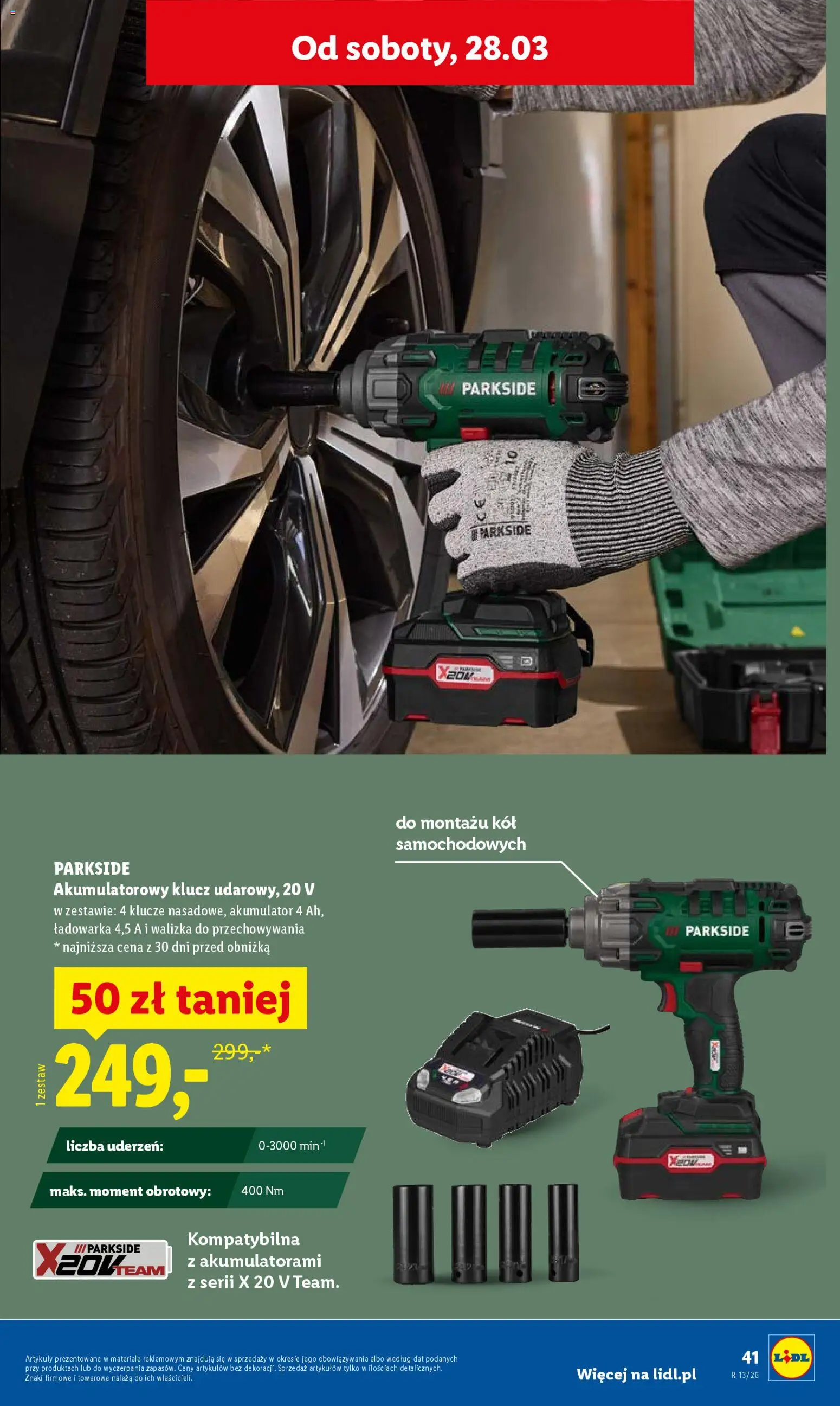 Lidl Polsko katalog od 23.03.2026 | Strana: 51 | Produkty: Parkside