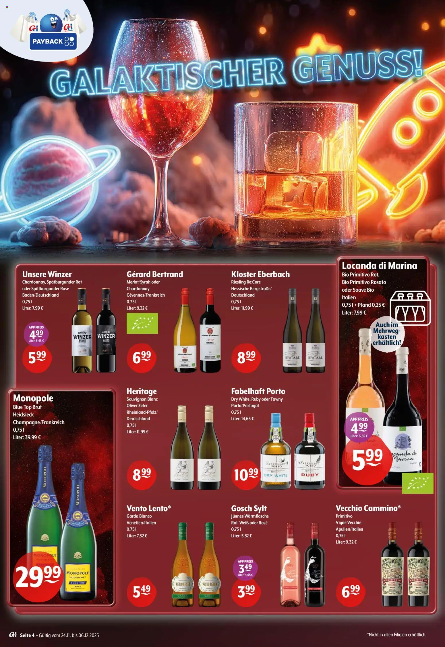 Getränke Hoffmann - Nordrhein - Westfalen – gültig ab 24.11.2025 | Seite: 4 | Produkte: Top