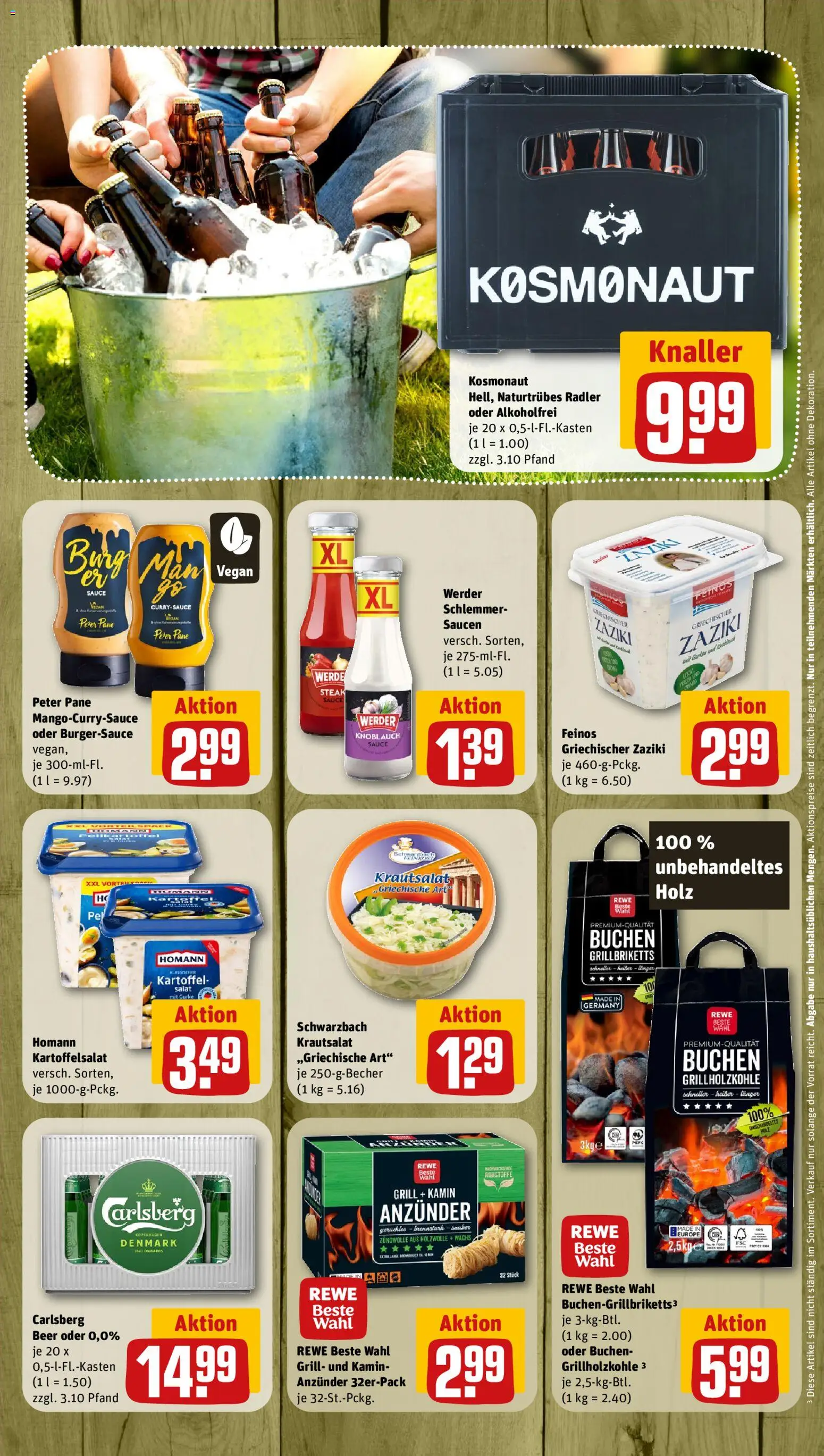 Nahkauf Prospekt – gültig ab 20.04.2026 | Seite: 11 | Produkte: Grill, Carlsberg, Pane, Radler