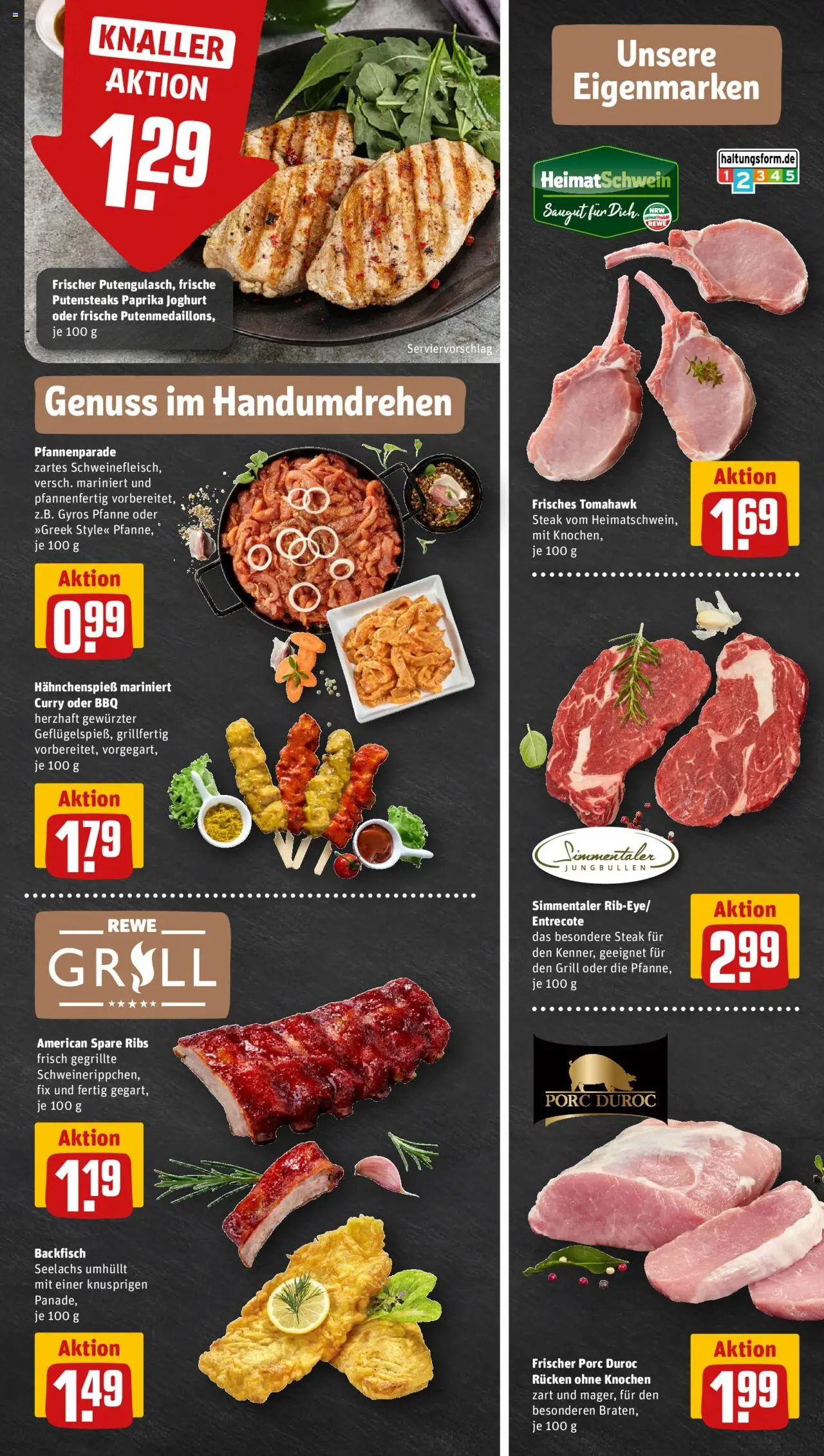 Rewe ihr Kaufpark Prospekt 	 - gültig ab dem 11.08.2025 | Seite: 7 | Produkte: Grill, Joghurt, Gyros, Paprika