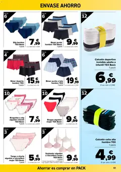 Vista previa Carrefour folleto válido desde el 27.01.2026 | Página: 63 | Productos: Bragas