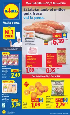 Vista previa Lidl folleto válido desde el 30.03.2026