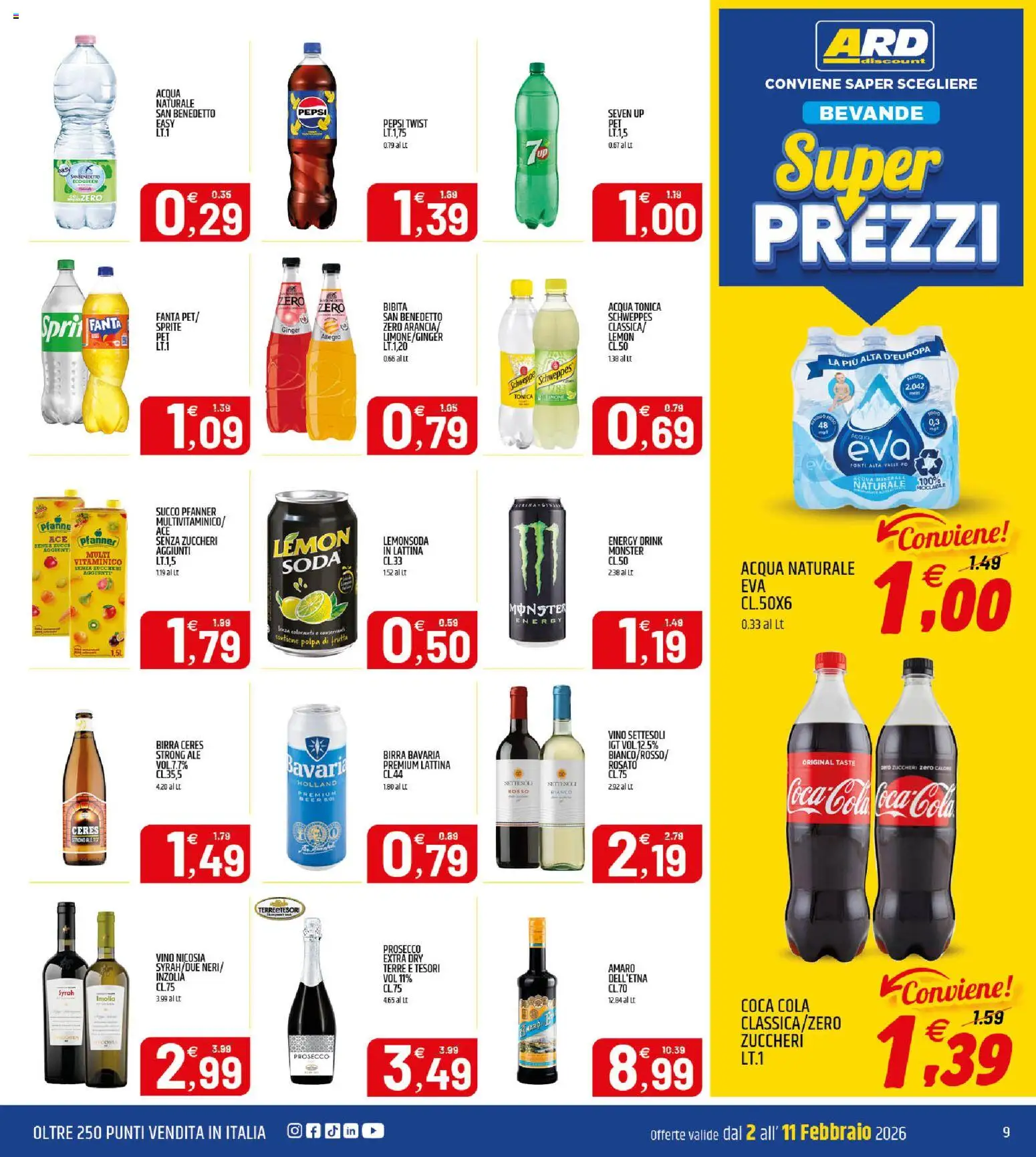 Volantino ARD Discount del 02.02.2026 | Pagina: 9