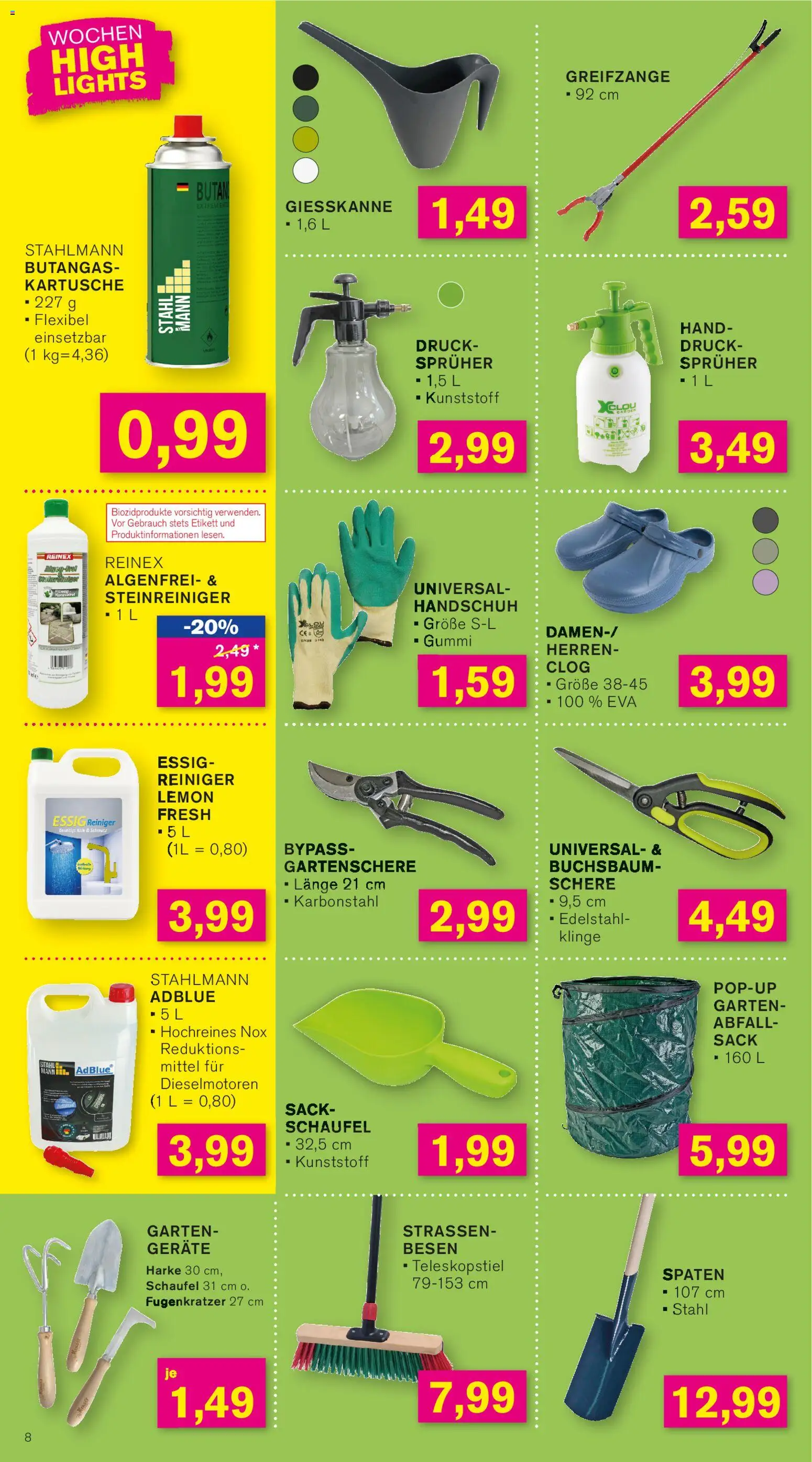 KODi Prospekt 	 – gültig ab 02.03.2026 | Seite: 8 | Produkte: Essig