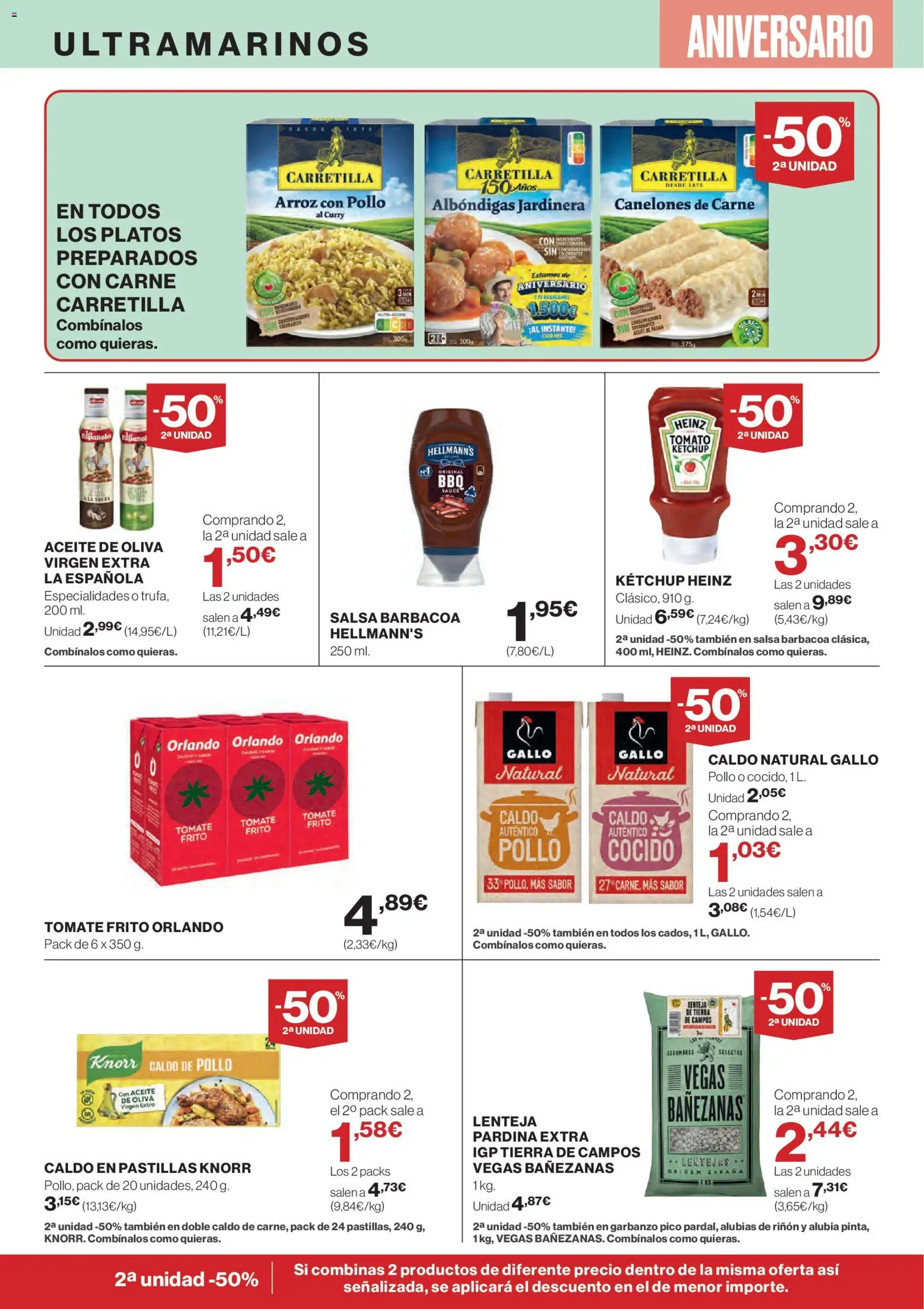 Hipercor catálogo │ válido desde el 06.11.2025 | Página: 16 | Productos: Aceite, Jardinera, Arroz, Aceite de oliva