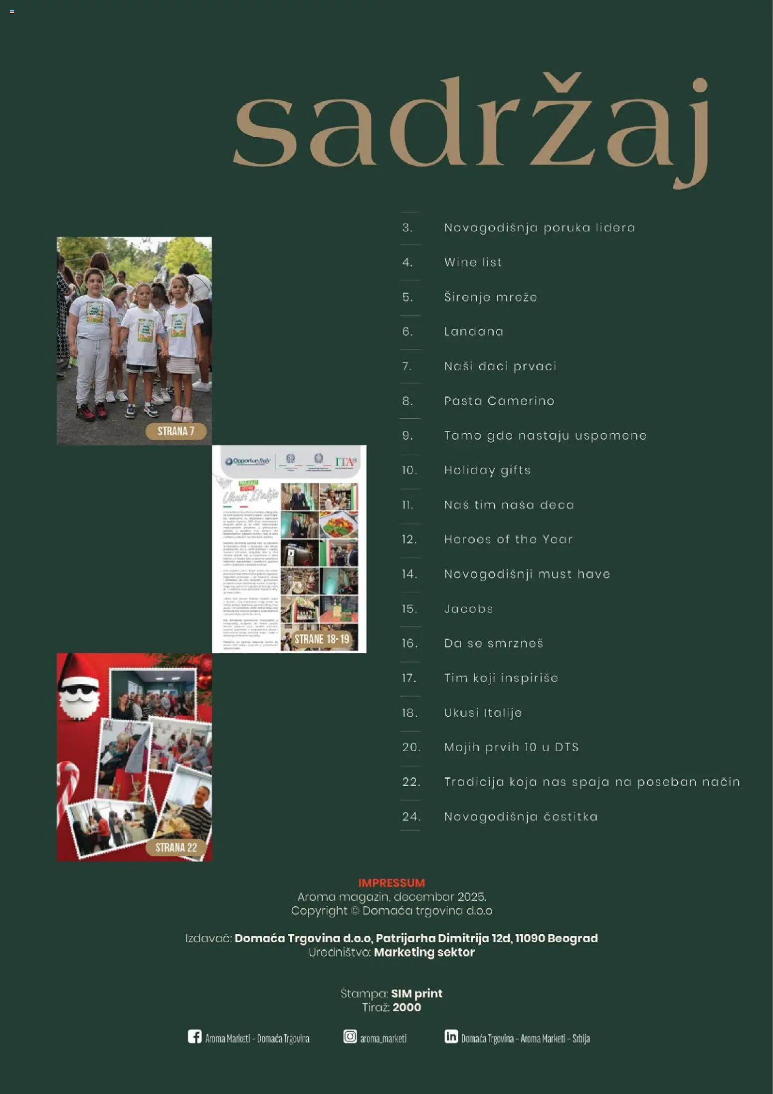 Aroma Market katalog - važi od 19.12.2025 | Strana: 2