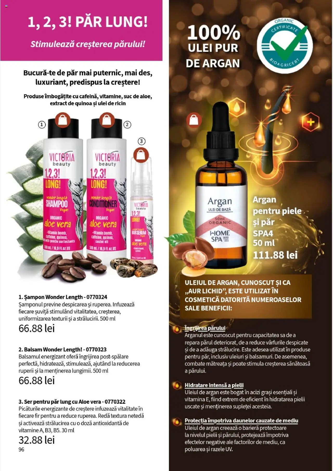 Noul catalog Lady’s – valabil de la 25.09.2025 | Pagină: 98 | Produse: Serum, Aloe vera, Șampon, Balsam