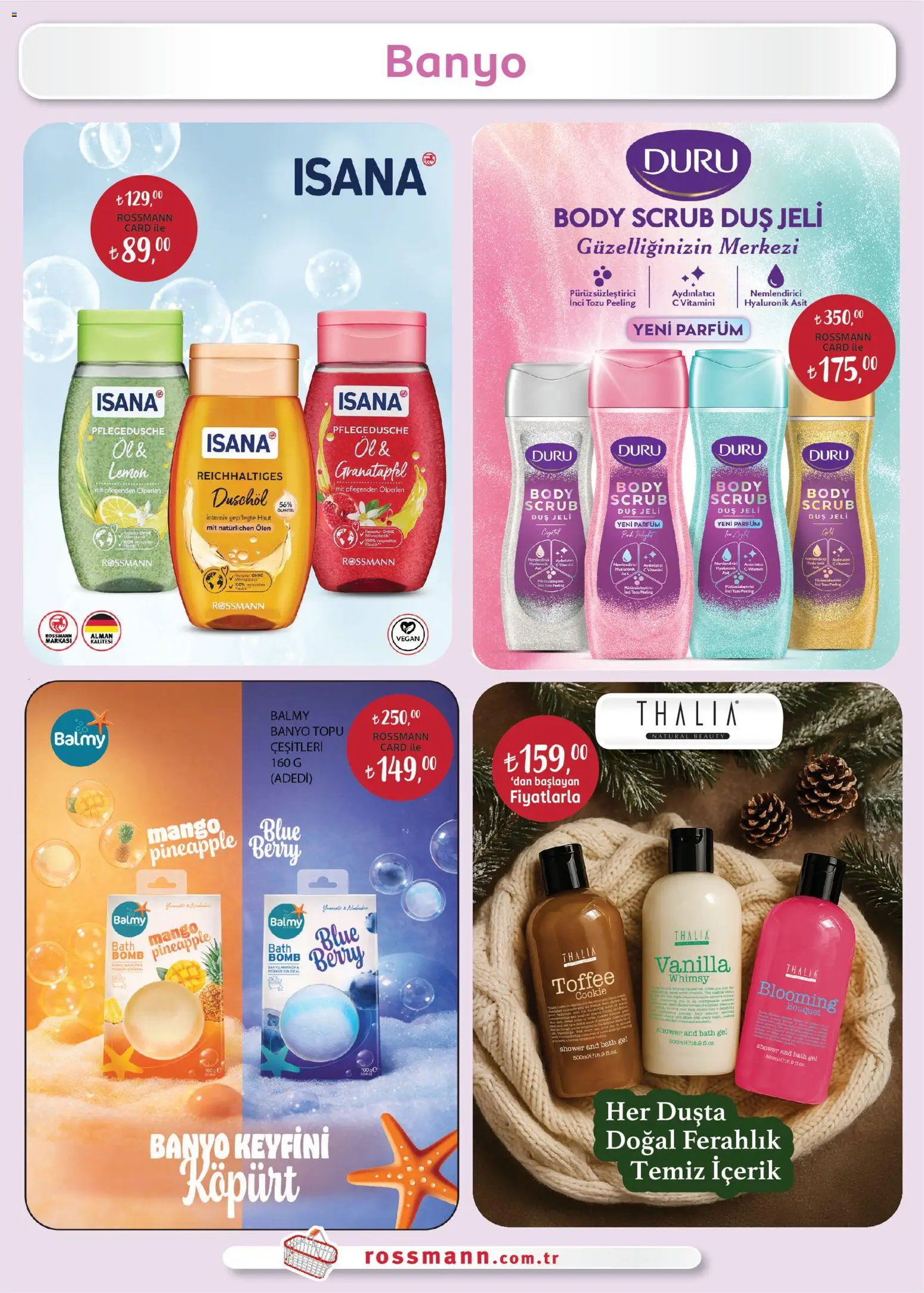 Rossmann Ocak Kişisel Bakım Kataloğu - 02.01.2026 tarihinden itibaren geçerlidir | Sayfa: 19 | Ürünler: Duş, Peeling, Parfüm, Mango