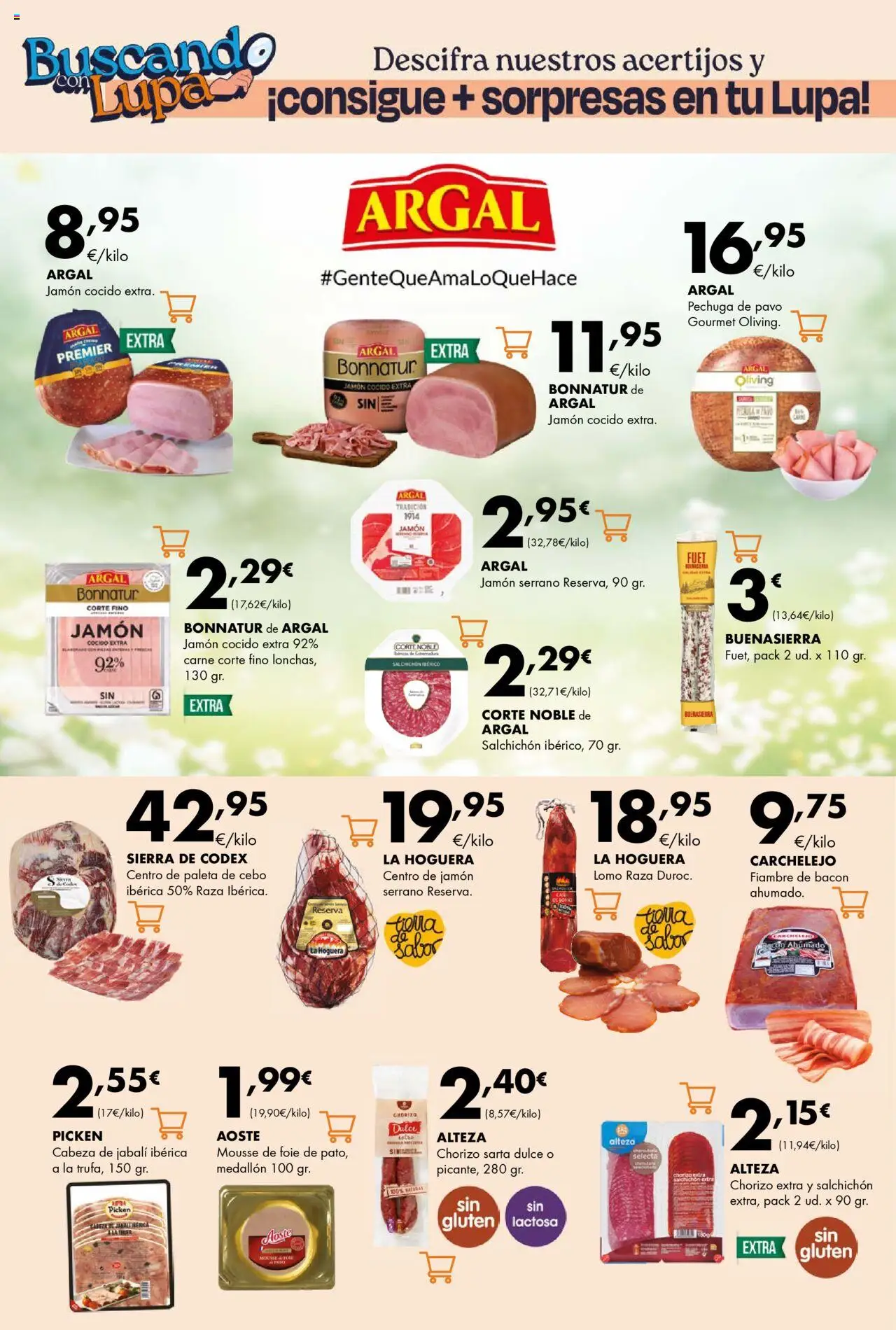 Lupa Supermercados folleto │ válido desde el 16.10.2025 | Página: 14 | Productos: Jamón serrano, Mousse, Jamón, Jamón cocido