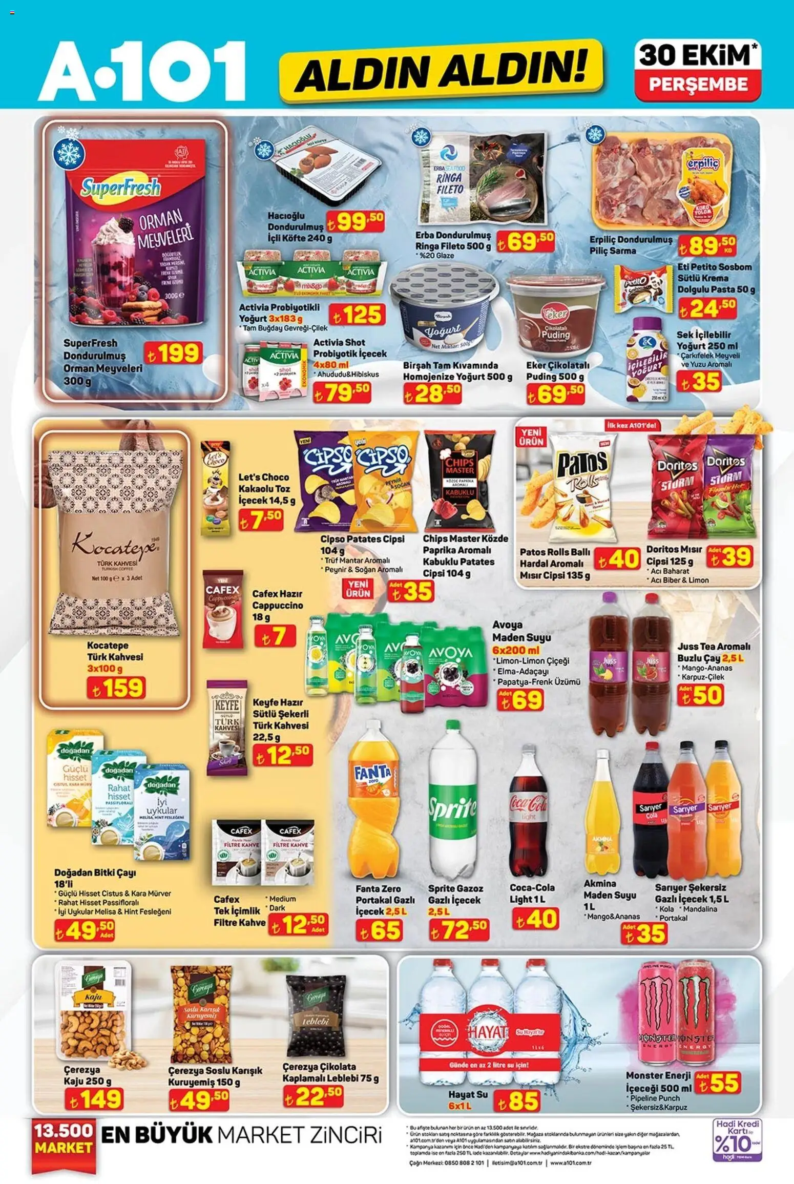 A101 Katalog Aldın Aldın - 30.10.2025 tarihinden itibaren geçerlidir | Sayfa: 2 | Ürünler: Hardal, Yoğurt, Çikolata, Limon