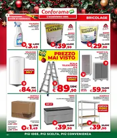 Anteprima del volantino Volantino Conforama	 valido a partire dal 04.12.2025 | Pagina: 12 | Prodotti: Ripiano, Portafoglio, Scaffale, Armadio