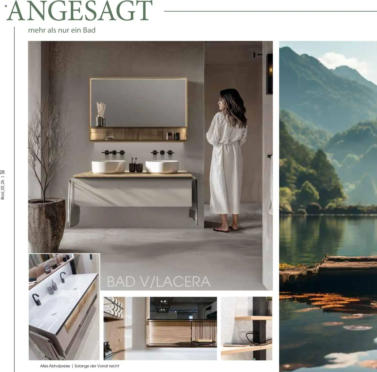 Zurbrüggen Bad Design Trends – gültig ab 23.03.2026 | Seite: 28 | Produkte: Bad