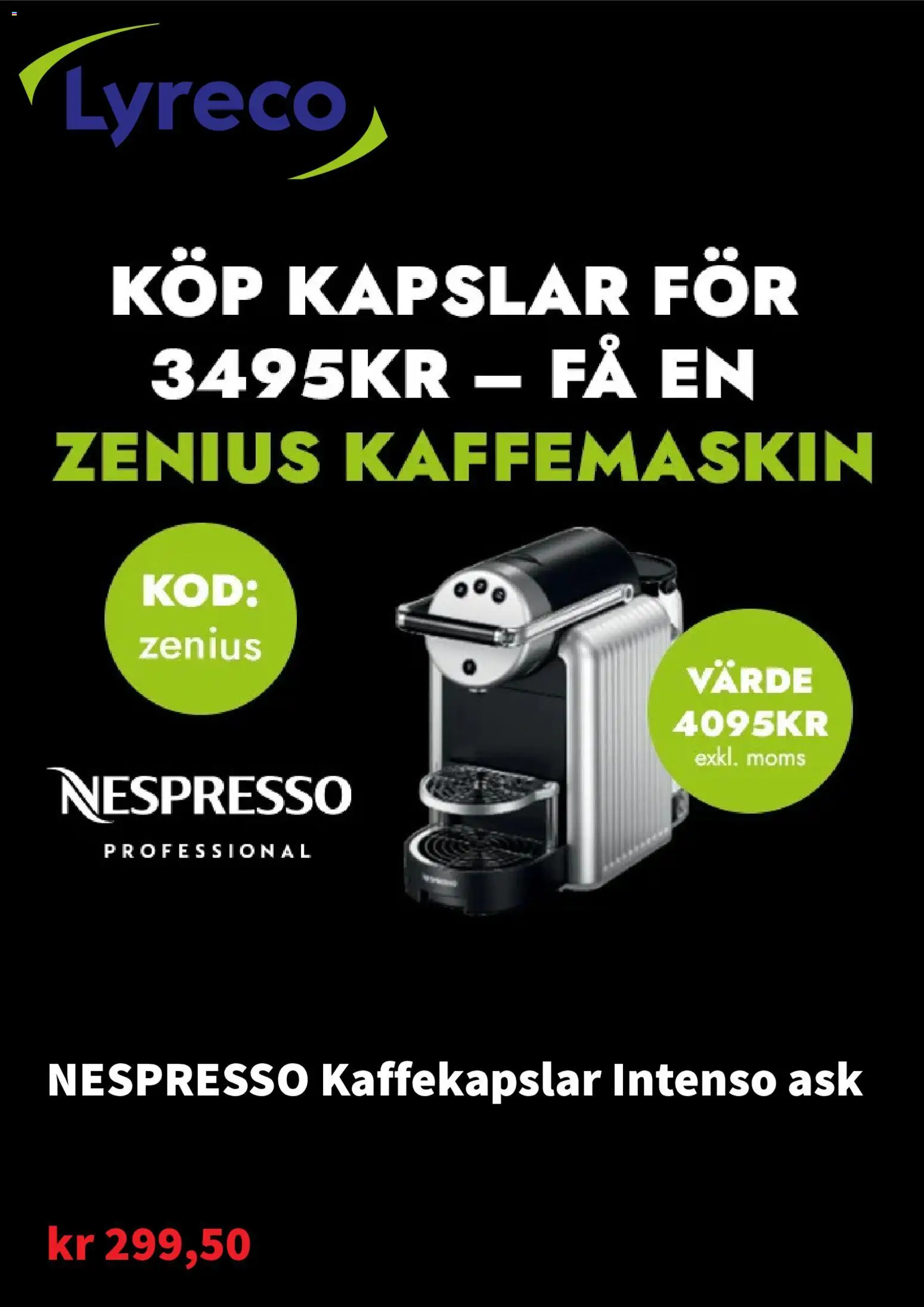Lyreco reklamblad aktuell från 24.11.2025 | Sida: 6 | Produkter: Kaffekapslar
