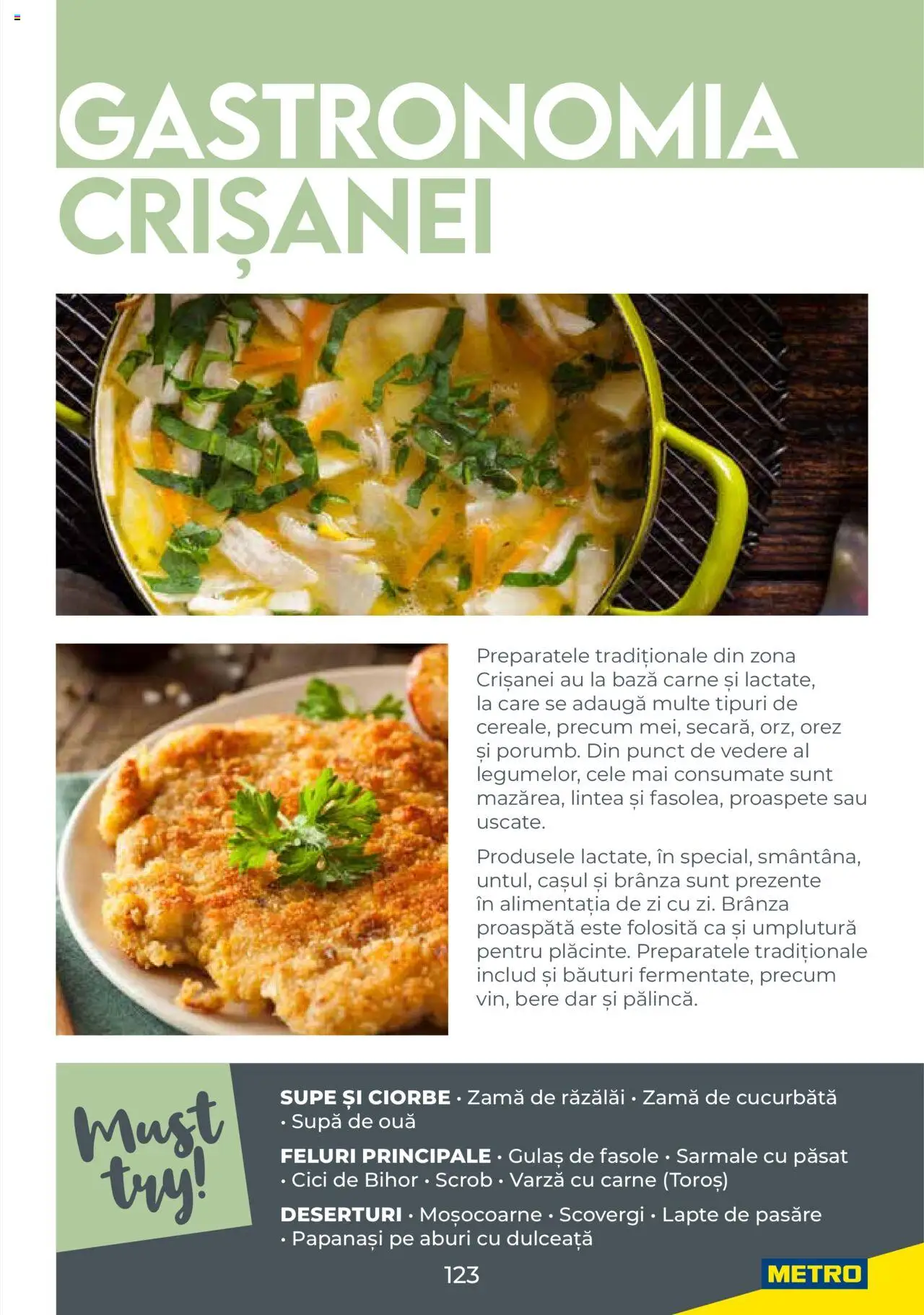 Metro catalog - Ghid de călătorie România – valabil de la 01.08.2025 | Pagină: 123 | Produse: Varză, Lapte, Brânză, Ouă