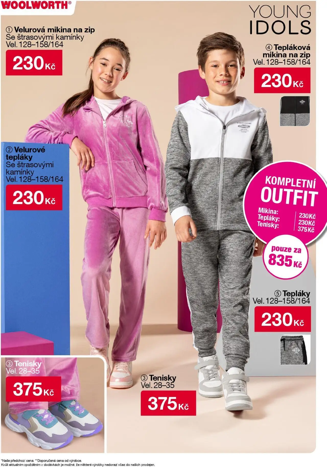 Woolworth leták od 22.08.2025 - akční nabídka | Strana: 7 | Produkty: Mikina, Tenisky, Tepláky