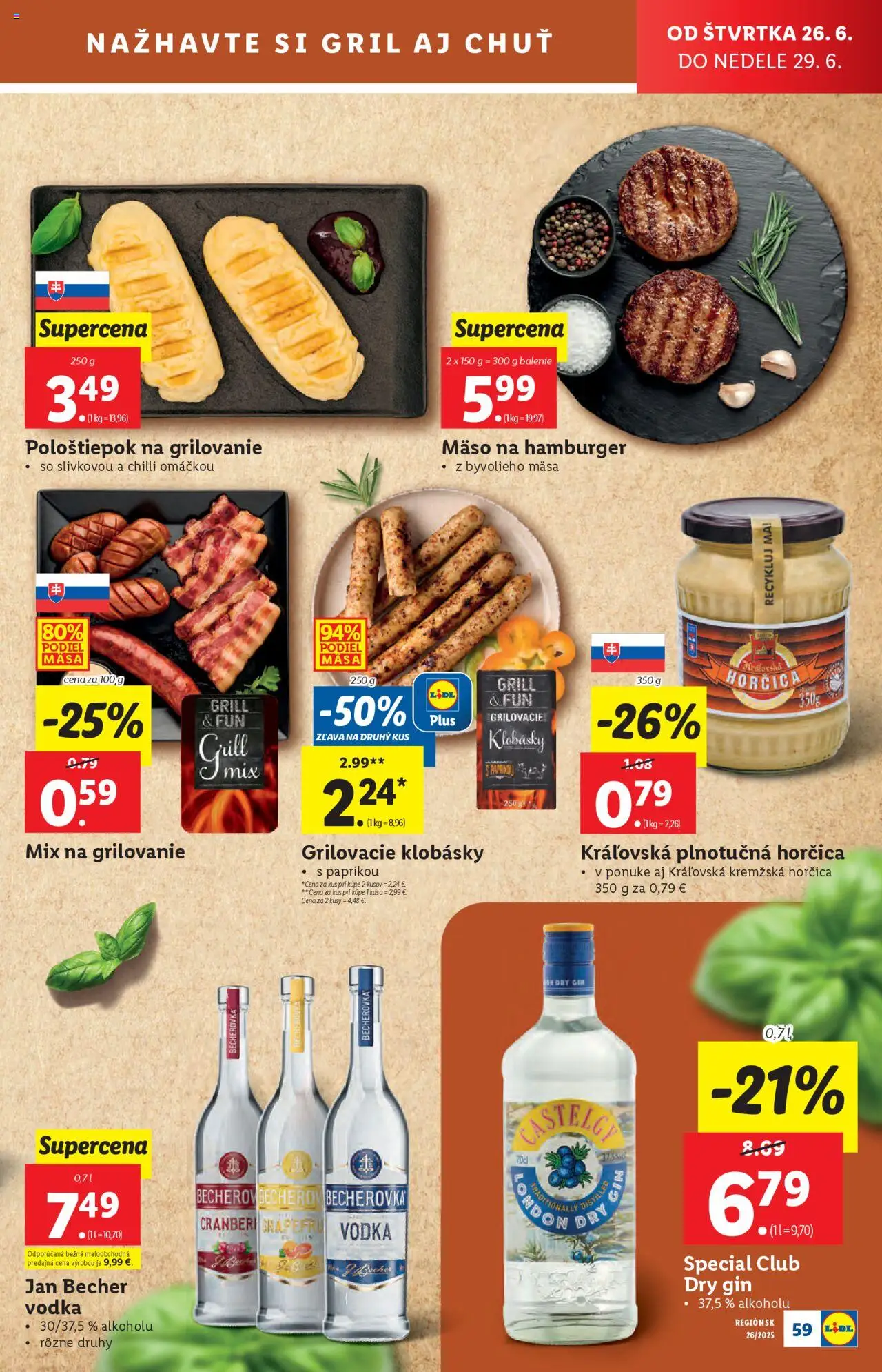 Lidl leták │ platný od 23.06.2025 | Strana: 75 | Produkty: Gril, Chilli, Gin