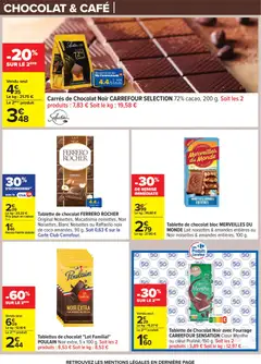 Carrefour - Prévisualisation de Carrefour Le mois vip, des promos très importantes valide à partir de 24.02.2026 | Page: 24 | Produits: Tablette, Ferrero rocher, Beurre, Amandes