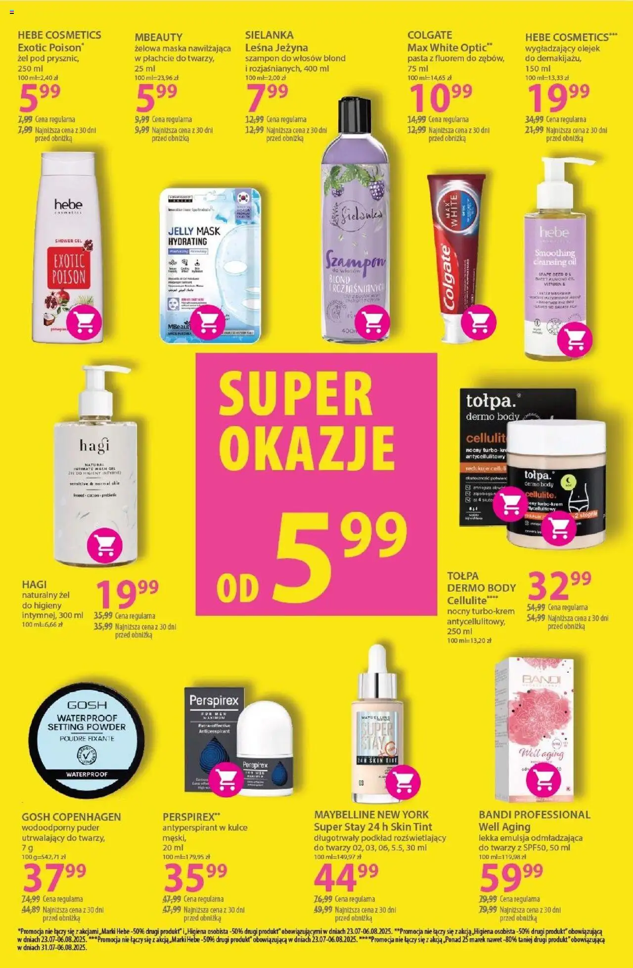 Hebe Gazetka od 23.07.2025 | Strona: 15 | Produkty: Puder, Szampon, Maska, Antyperspirant