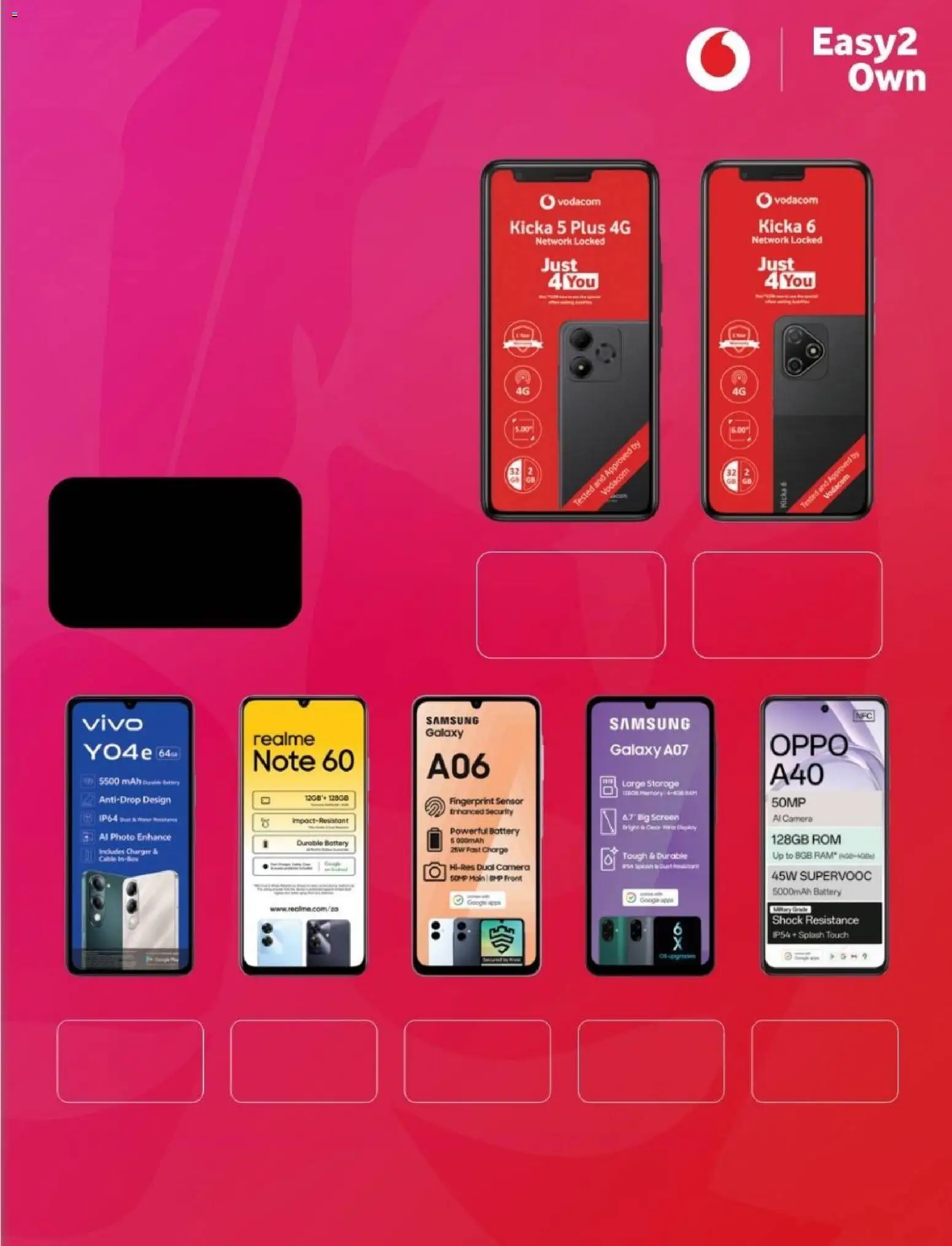 New Vodacom catalogue – valid from 19.12.2025 | Page: 13 | Products: Camera, Battery, Charger