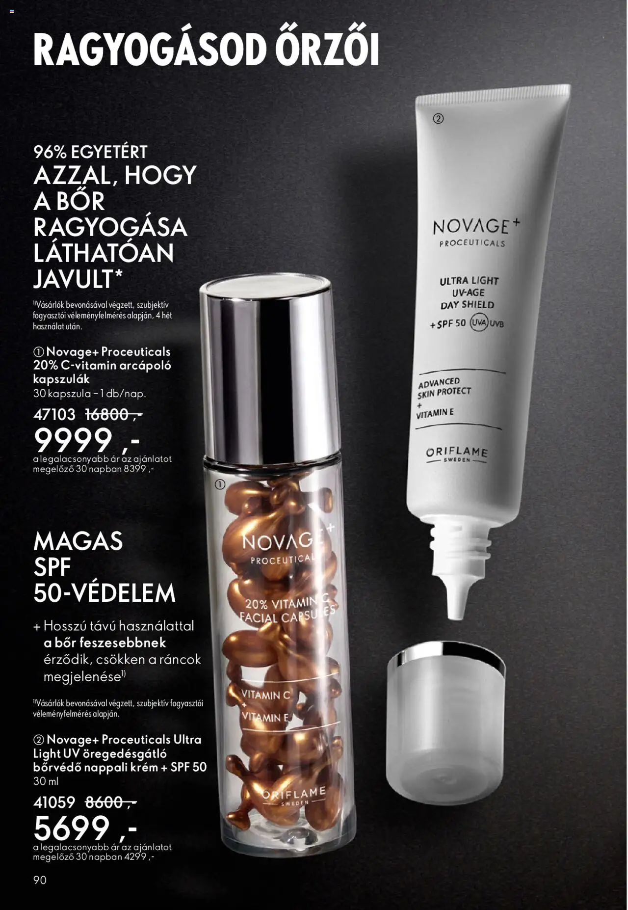 Oriflame akciós ujság - amely érvényes a következő dátumtól: 01.10.2025 | Oldal: 90 | Termékek: Vitamin c, Bor