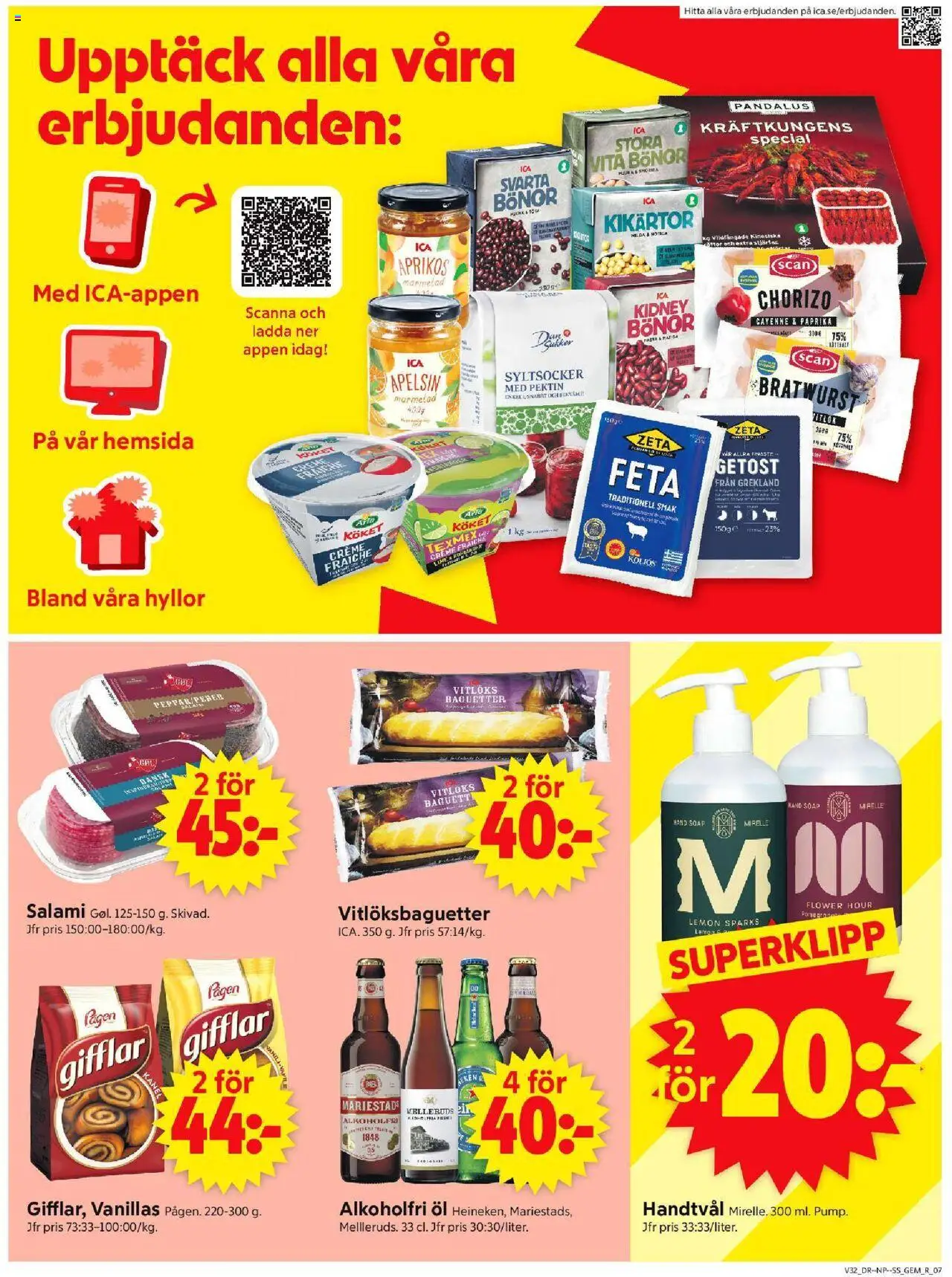 ICA Supermarket reklamblad aktuell från 04.08.2025 | Sida: 9