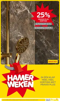 Praxis - Folder - Voorbeeld van een folder van Praxis, geldig van 13.10.2025 | Pagina: 18 | Producten: Hamer
