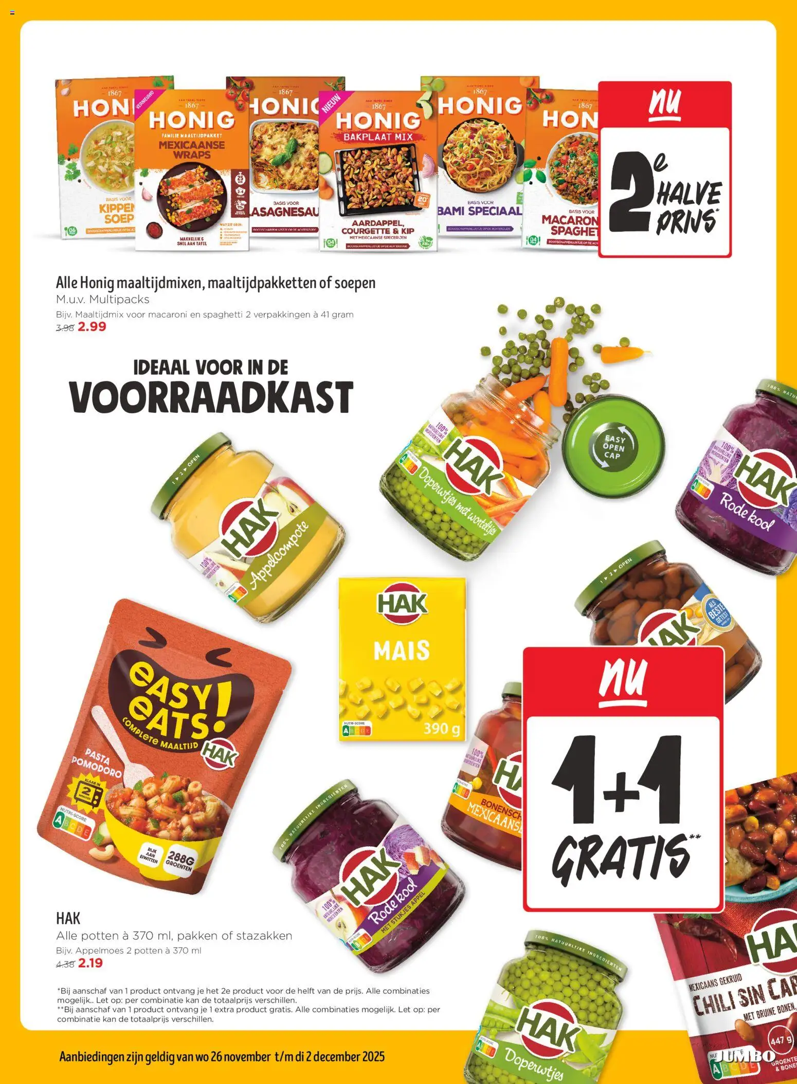 {H1} | Pagina: 9 | Producten: Kan, Pasta, Groenten, Appel