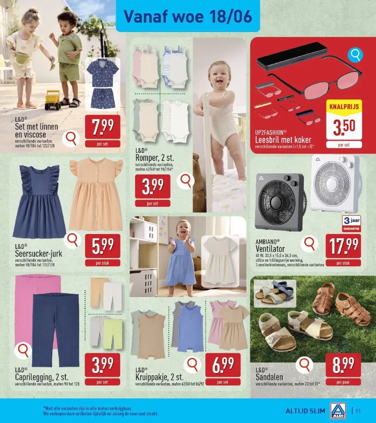  | Pagina: 11 | Producten: Sandalen, Ventilator