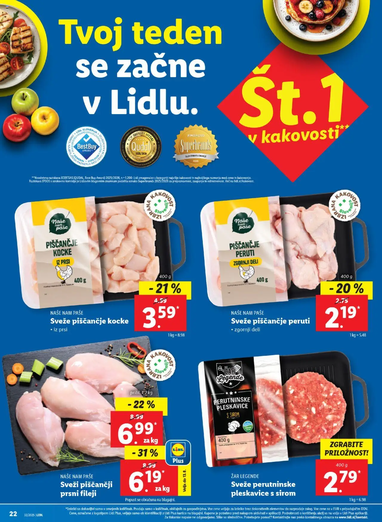 Lidl - Maribor │ velja od 07.08.2025 | Stran: 42 | Izdelki: Zar, Pleskavice