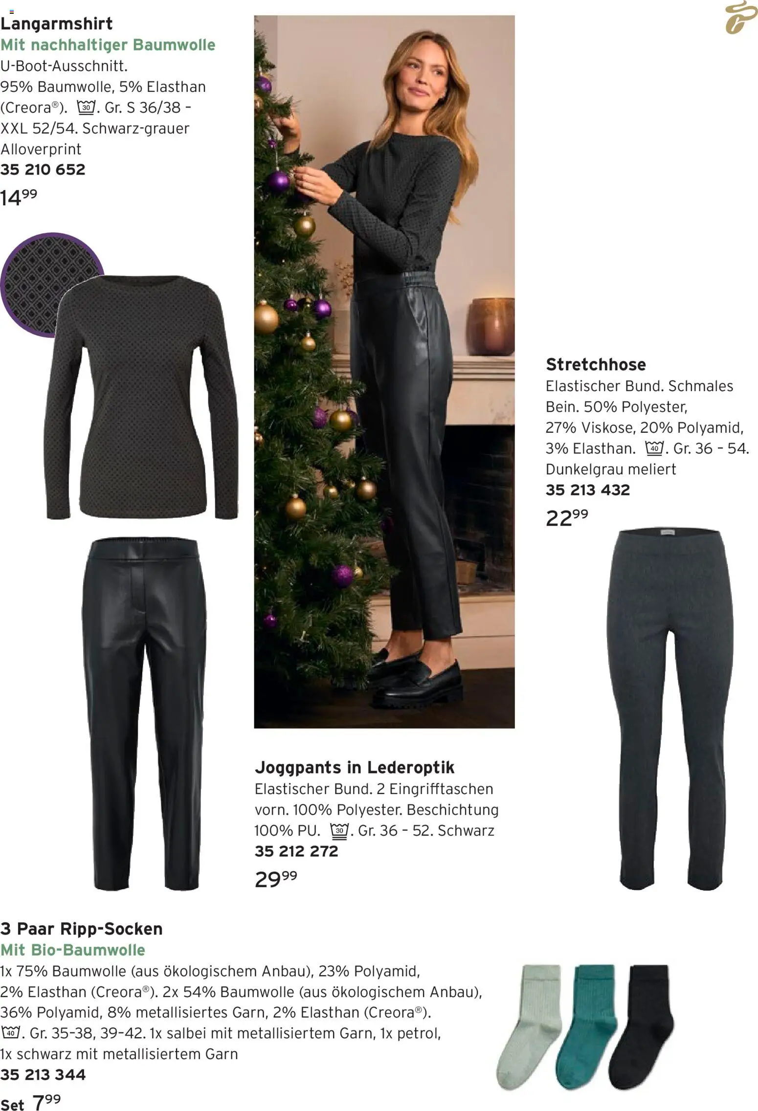 Prospekt Tchibo Festliche Looks  – gültig ab 19.11.2025 | Seite: 21 | Produkte: Langarmshirt