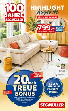 Segmüller Highlight gültig ab dem 19.07.2025