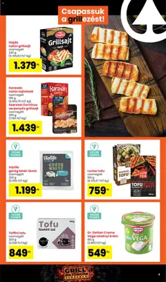 Spar akciós ujság - amely érvényes a következő dátumtól: 02.05.2025 | Oldal: 9 | Termékek: Grill, Tofu, Sajt, Vegán