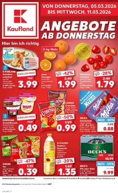 Kaufland Prospekt München	 ab 05.03.2026 gültig