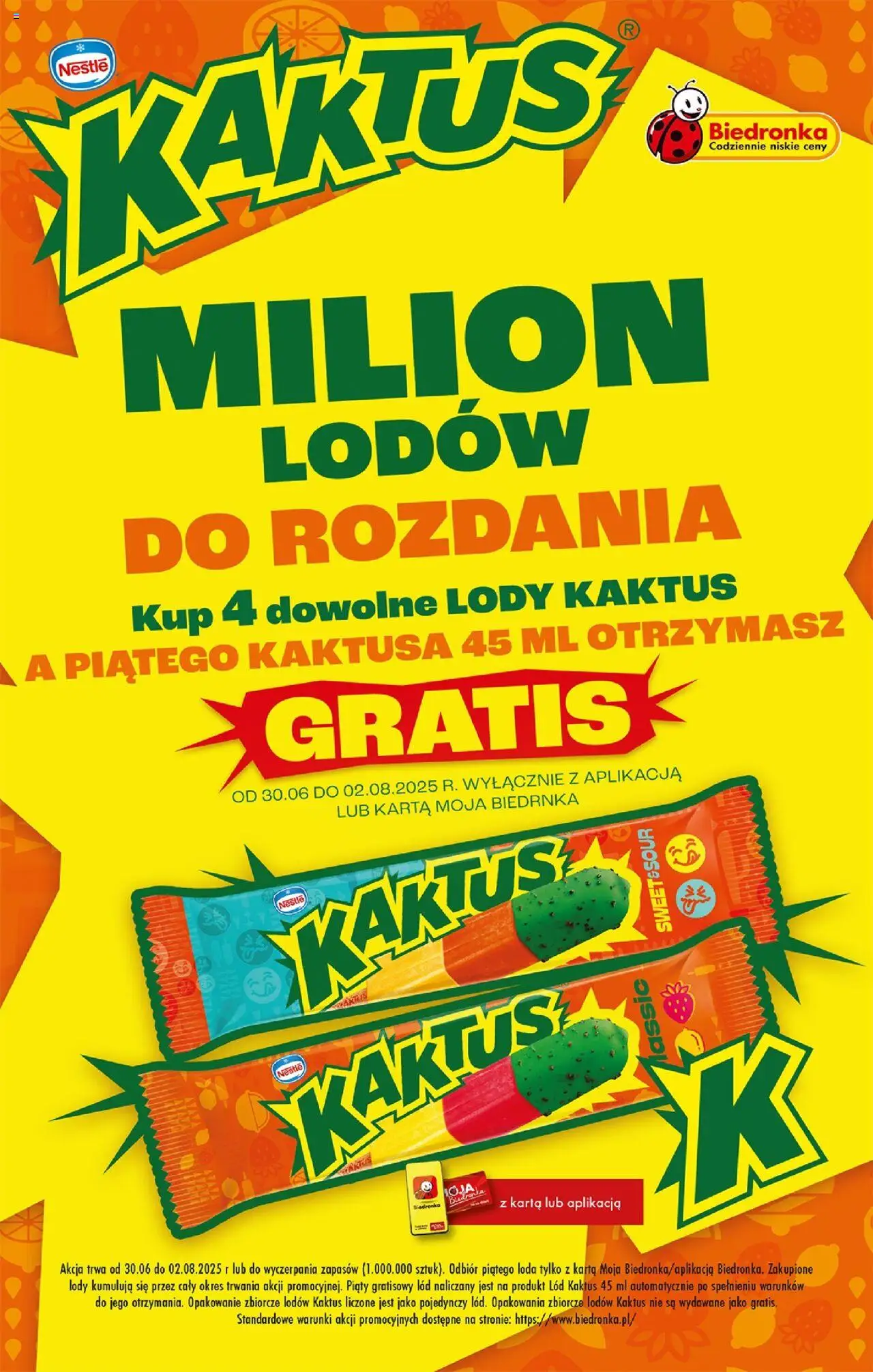 Biedronka gazetka od 30.06.2025 | Strona: 47 | Produkty: Czekolady, Śmietana, Truskawki, Lody