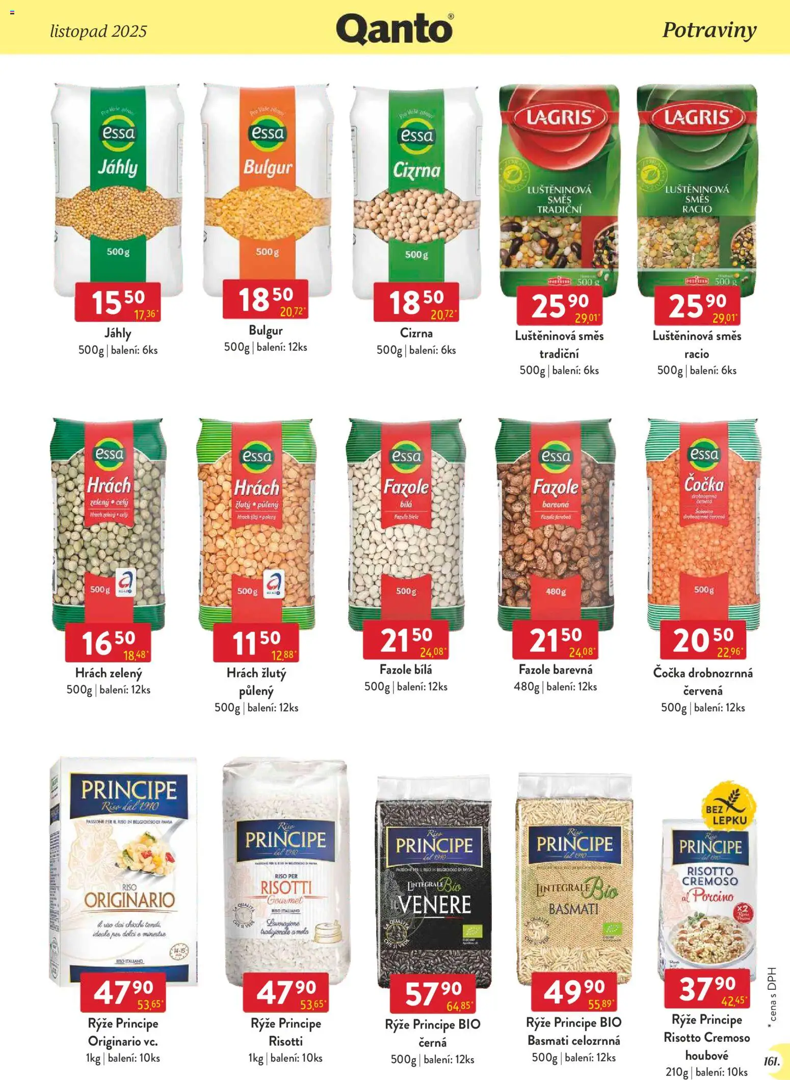 Astur & Qanto - Leták - Velkoobchod 11/2025 od 01.11.2025 | Strana: 161 | Produkty: Gourmet, Rýže, Bulgur, Basmati