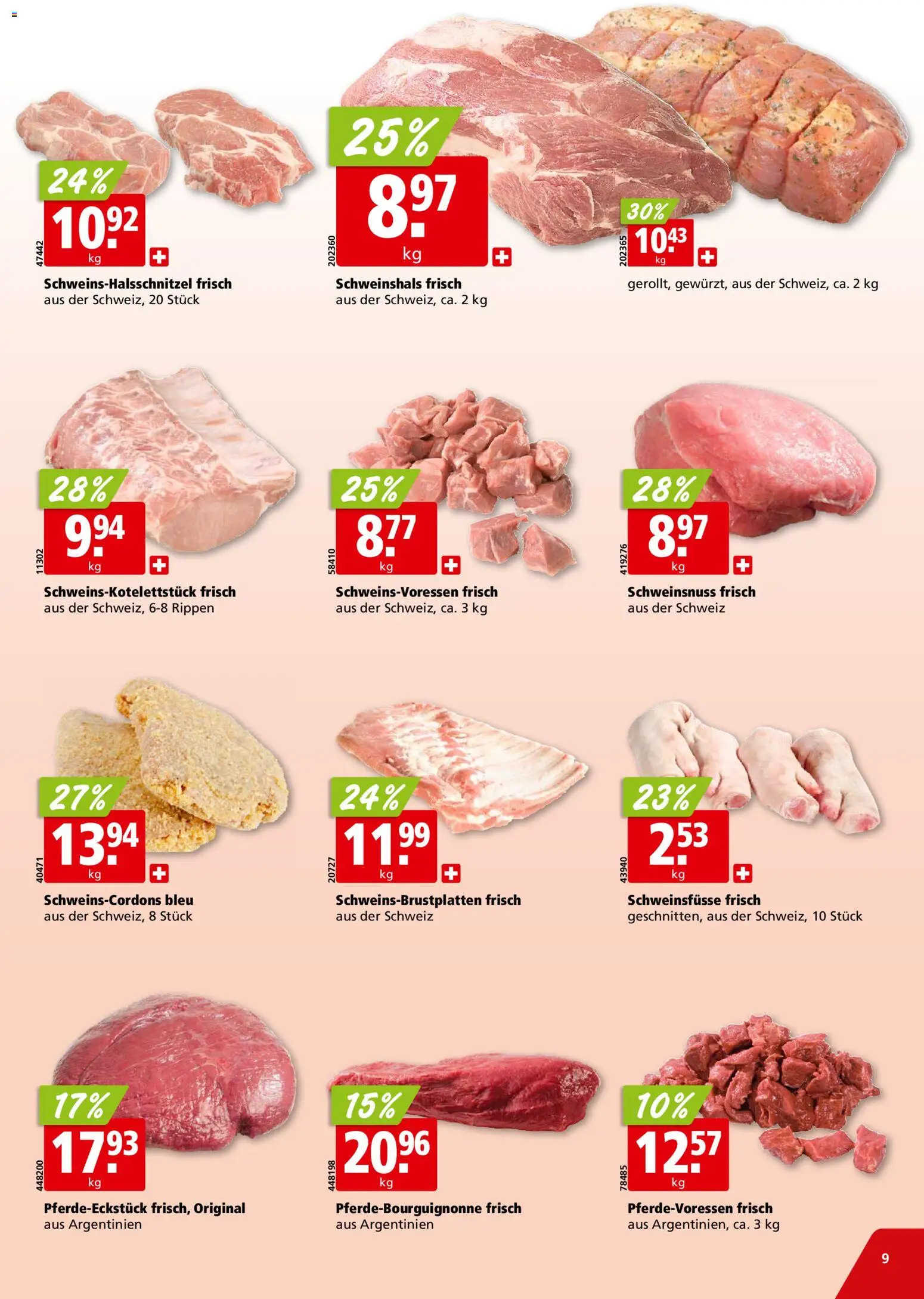 Aligro aktionen Chavannes, Matran, Genf, Sitten – gültig ab 09.03.2026 | Seite: 9