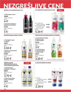 Avon katalog │ velja od 31.07.2025 | Stran: 186 | Izdelki: Suhi šampon za lase, Sampon, Balzam za lase, Olje