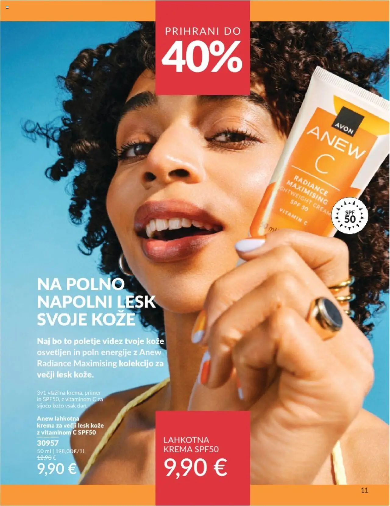Avon katalog │ velja od 01.07.2025 | Stran: 11 | Izdelki: Krema